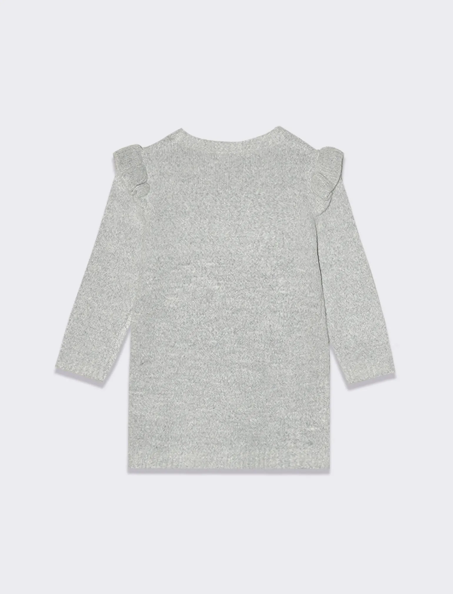 Piazza Italia Neonata<Abito in maglia con applicazioni in pelliccia e paillettes - mel.