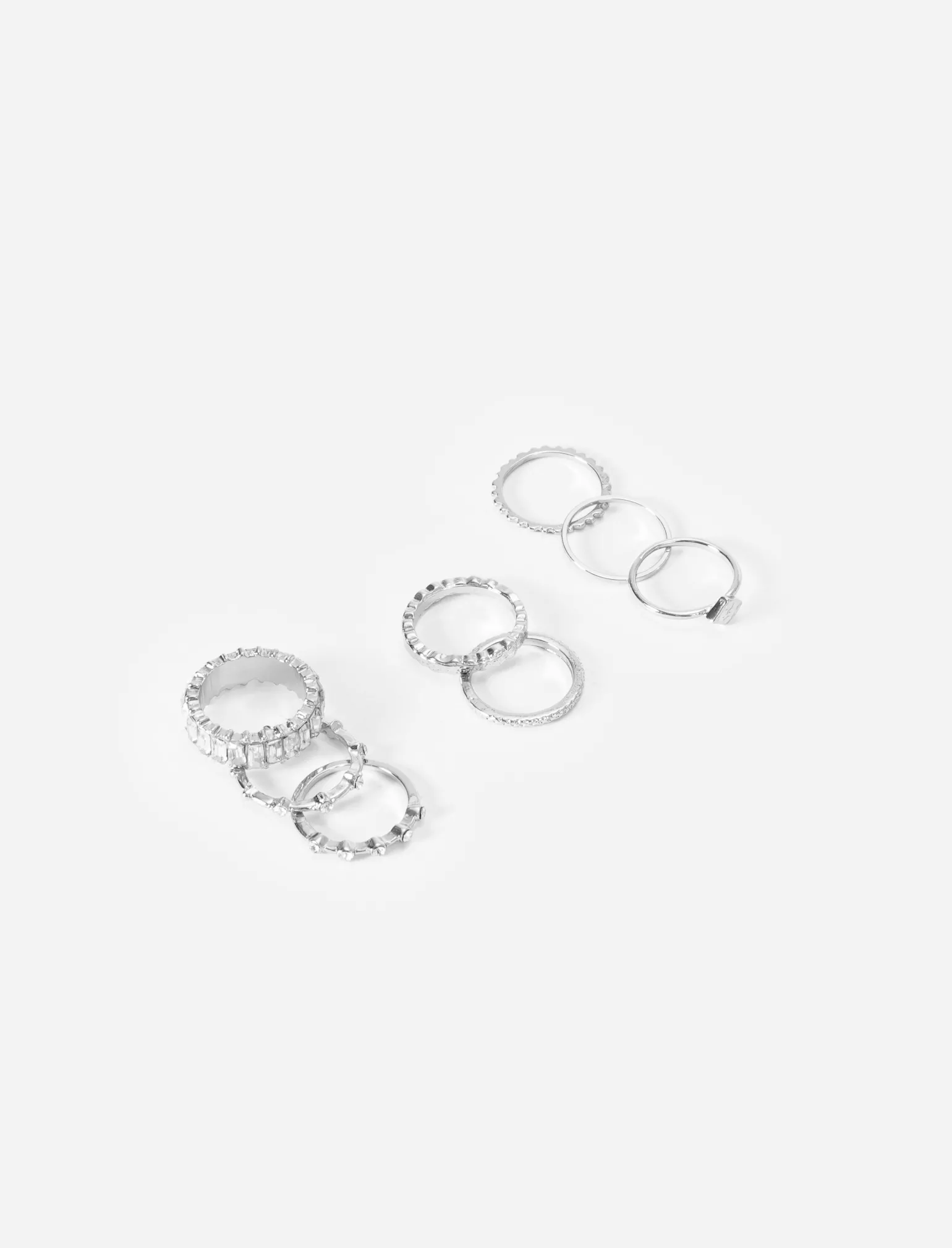 Donna Piazza Italia Donna<Anelli da donna multicard con strass -
