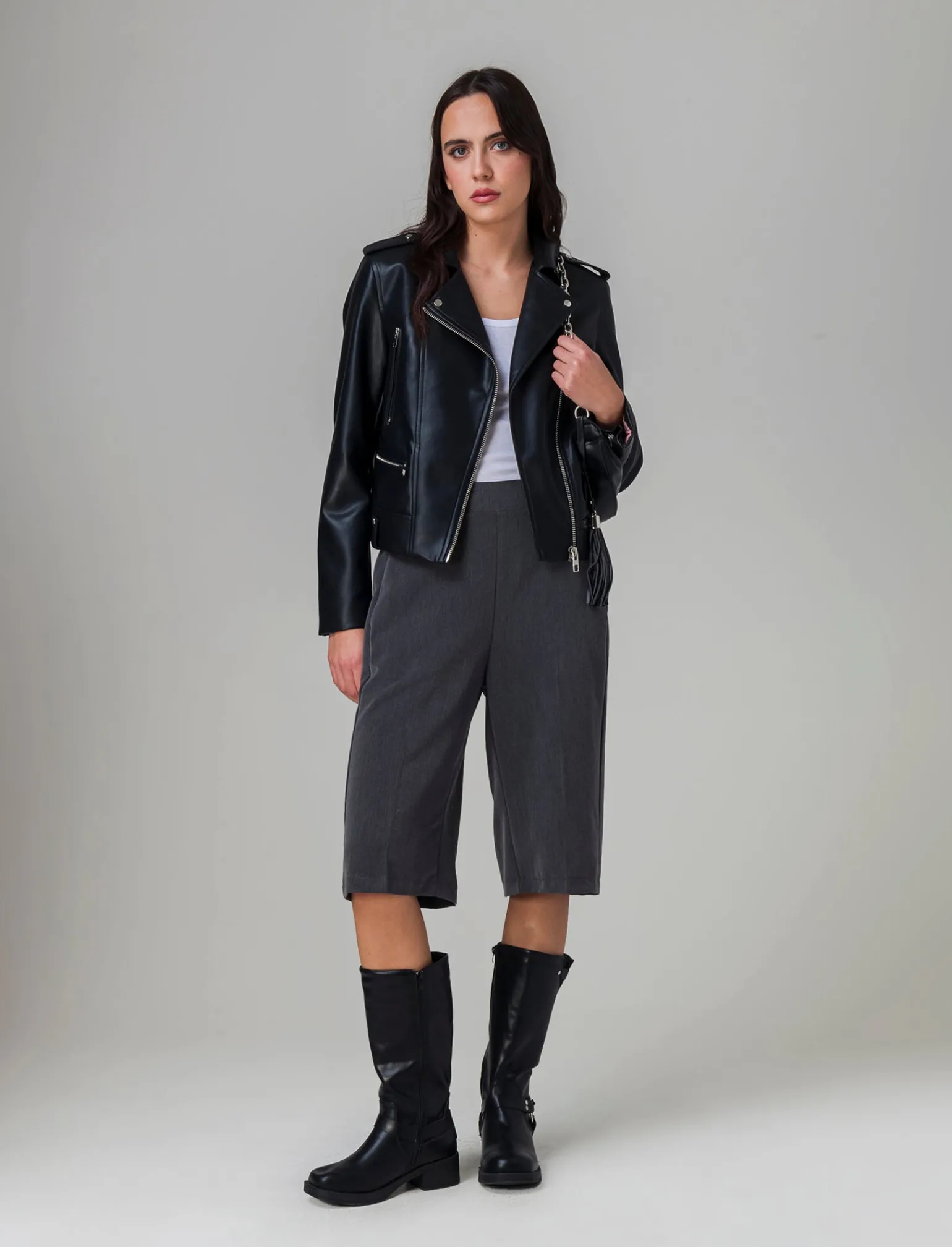 Donna Piazza Italia Pantaloni<Bermuda con elastico in vita vestibilità regular -