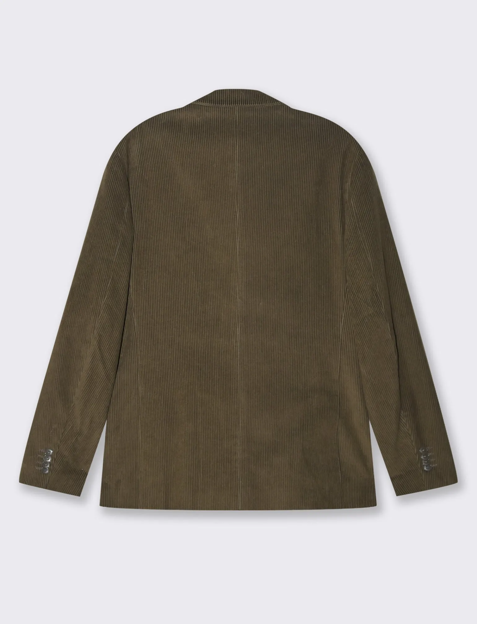 Uomo Piazza Italia Uomo | Giacche<Blazer doppio petto in velluto, formal fit con rever classico - kaki