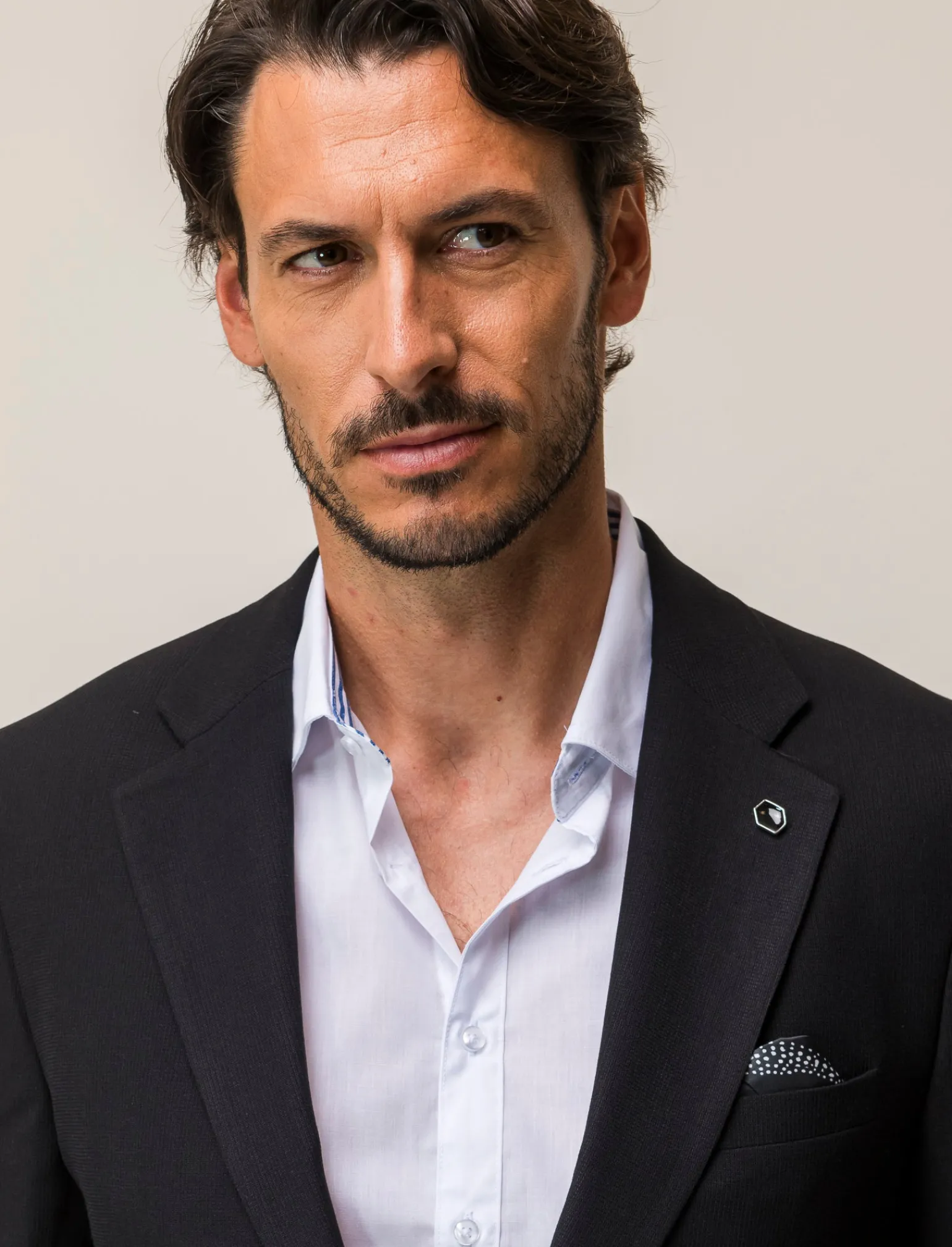 Uomo Piazza Italia Uomo | Giacche<Blazer formal fit con colletto a revers classici -