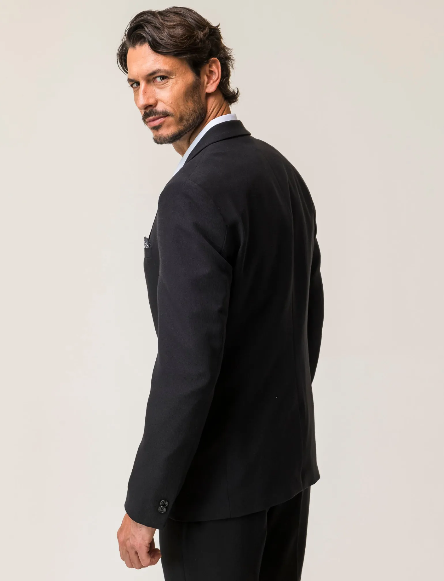 Uomo Piazza Italia Uomo | Giacche<Blazer formal fit con colletto a revers classici -