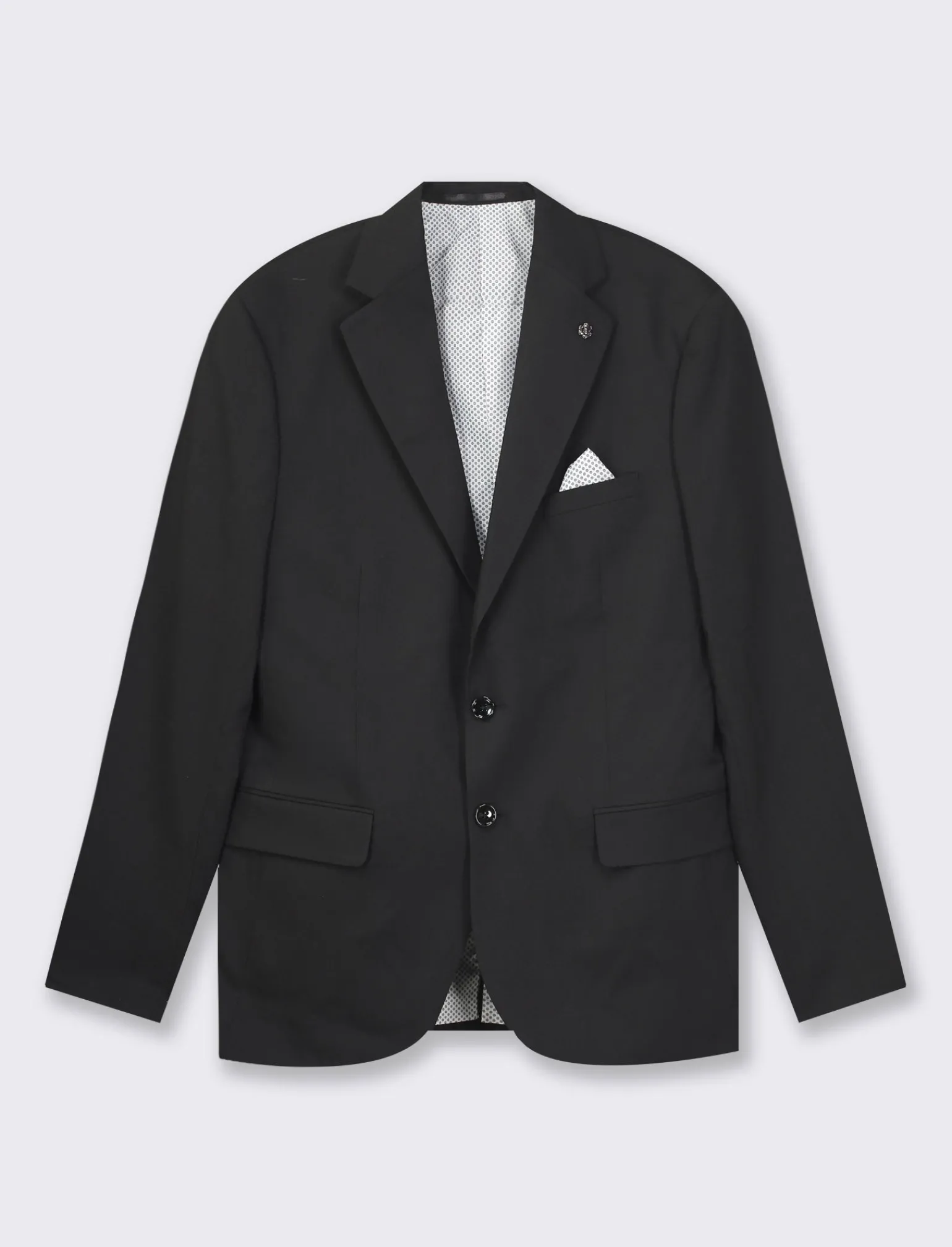 Uomo Piazza Italia Giacche<Blazer formal fit con colletto a revers classici con bottoni sul polsino -