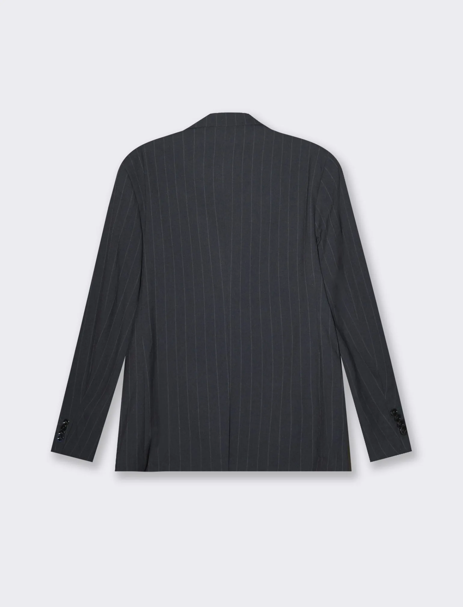 Uomo Piazza Italia Uomo | Giacche<Blazer in tessuto fantasia gessata con colletto a revers classici -