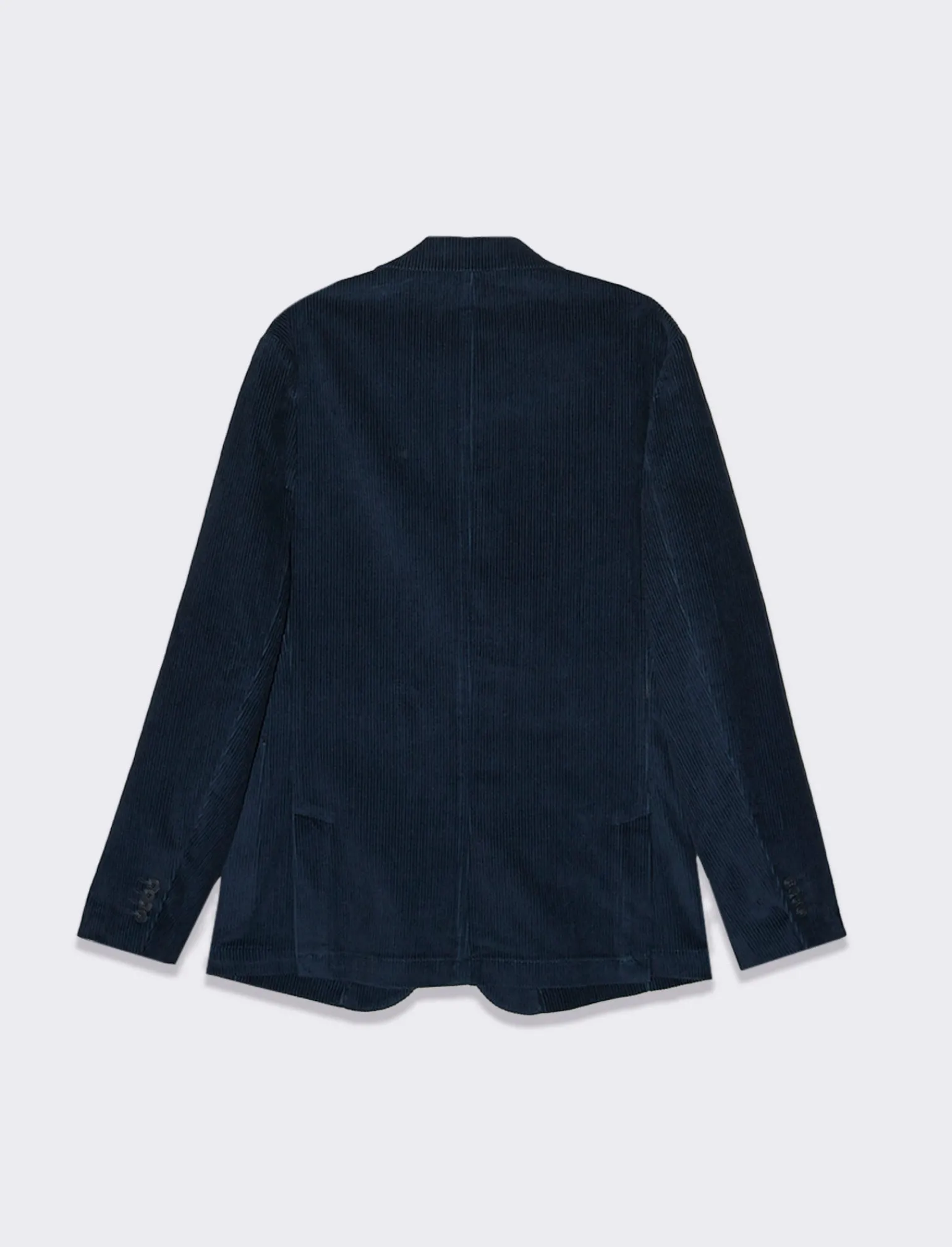 Uomo Piazza Italia Uomo | Giacche<Blazer in velluto, formal fit con rever classico - Blu