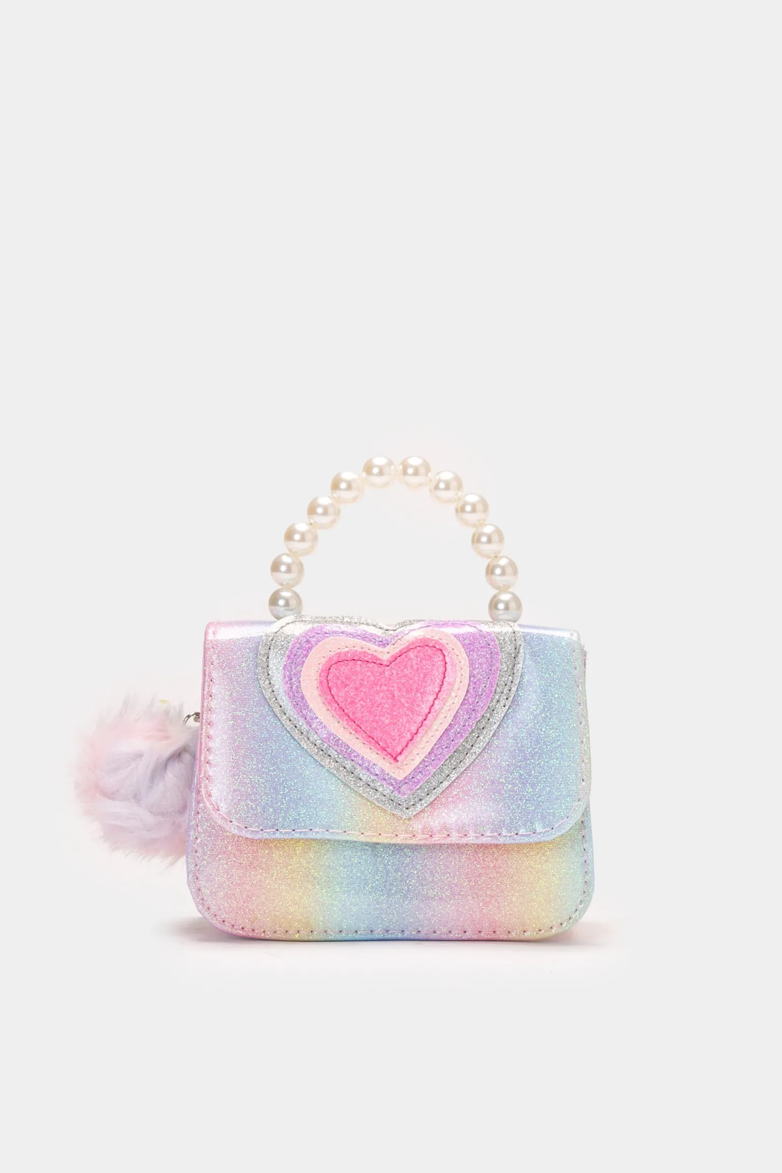 Piazza Italia Bambina | Borse E Zaini<Borsa con tracolla da bambina con manico in perle -