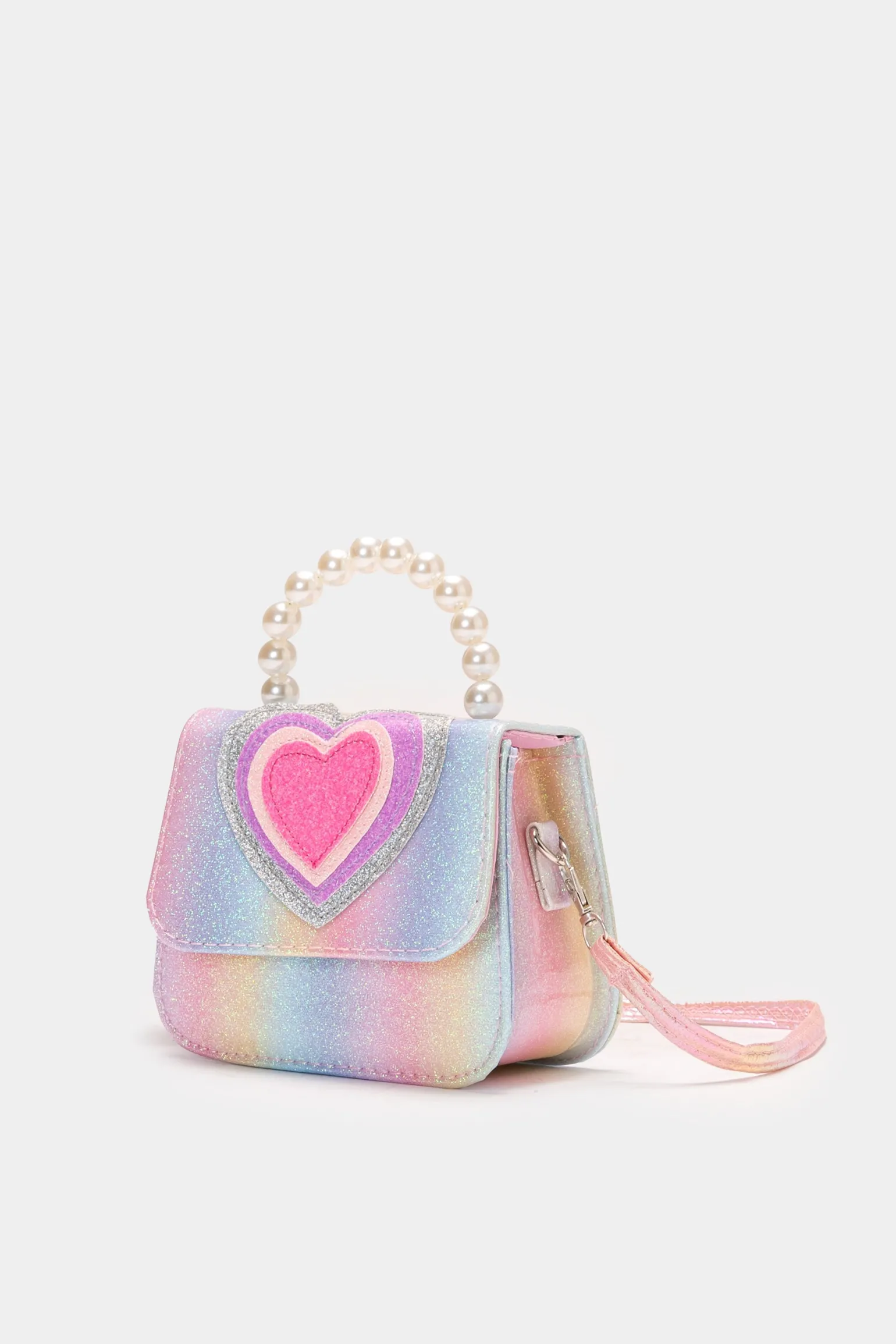 Piazza Italia Bambina | Borse E Zaini<Borsa con tracolla da bambina con manico in perle -