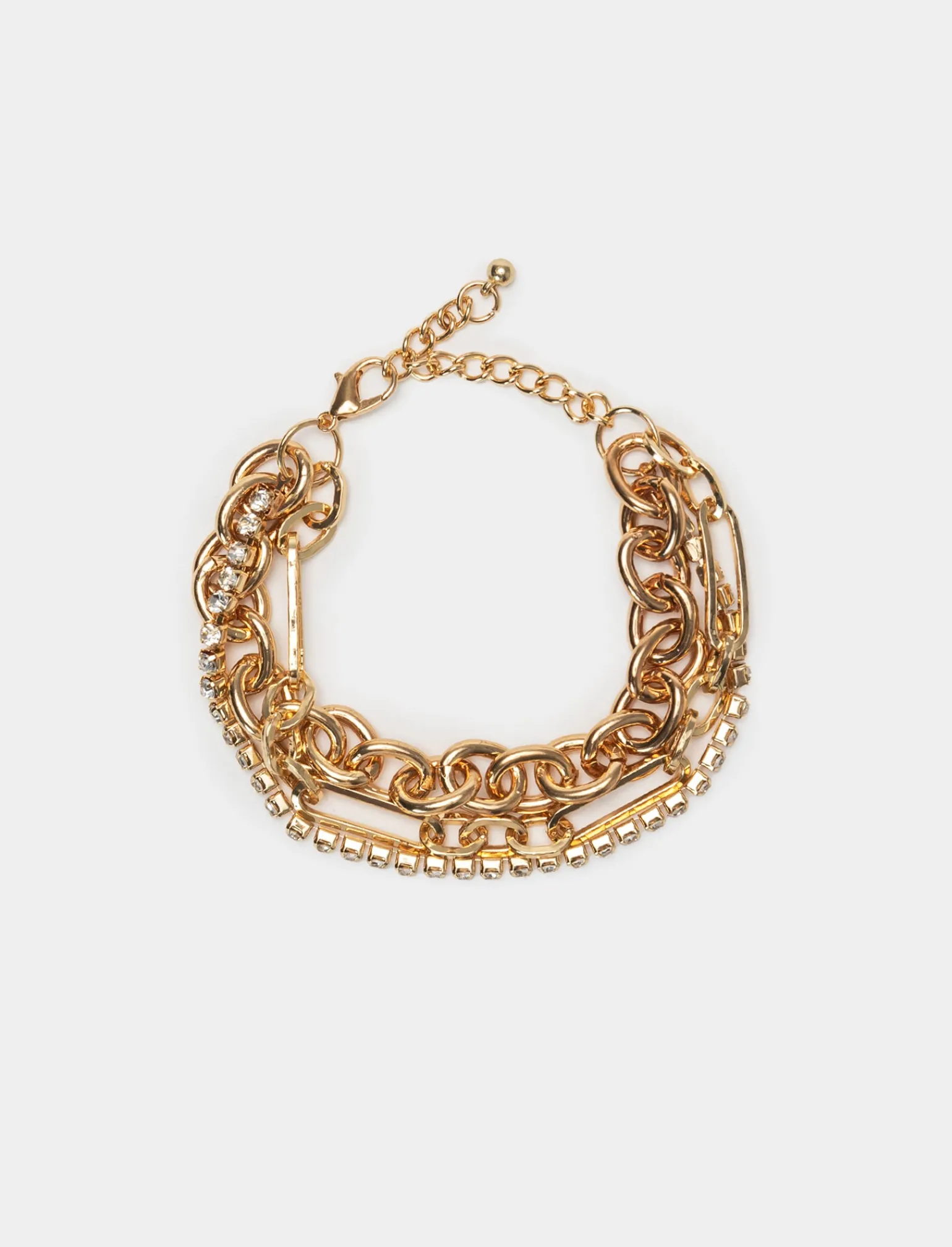 Donna Piazza Italia Donna | Bigiotteria<Bracciale da donna con strass -