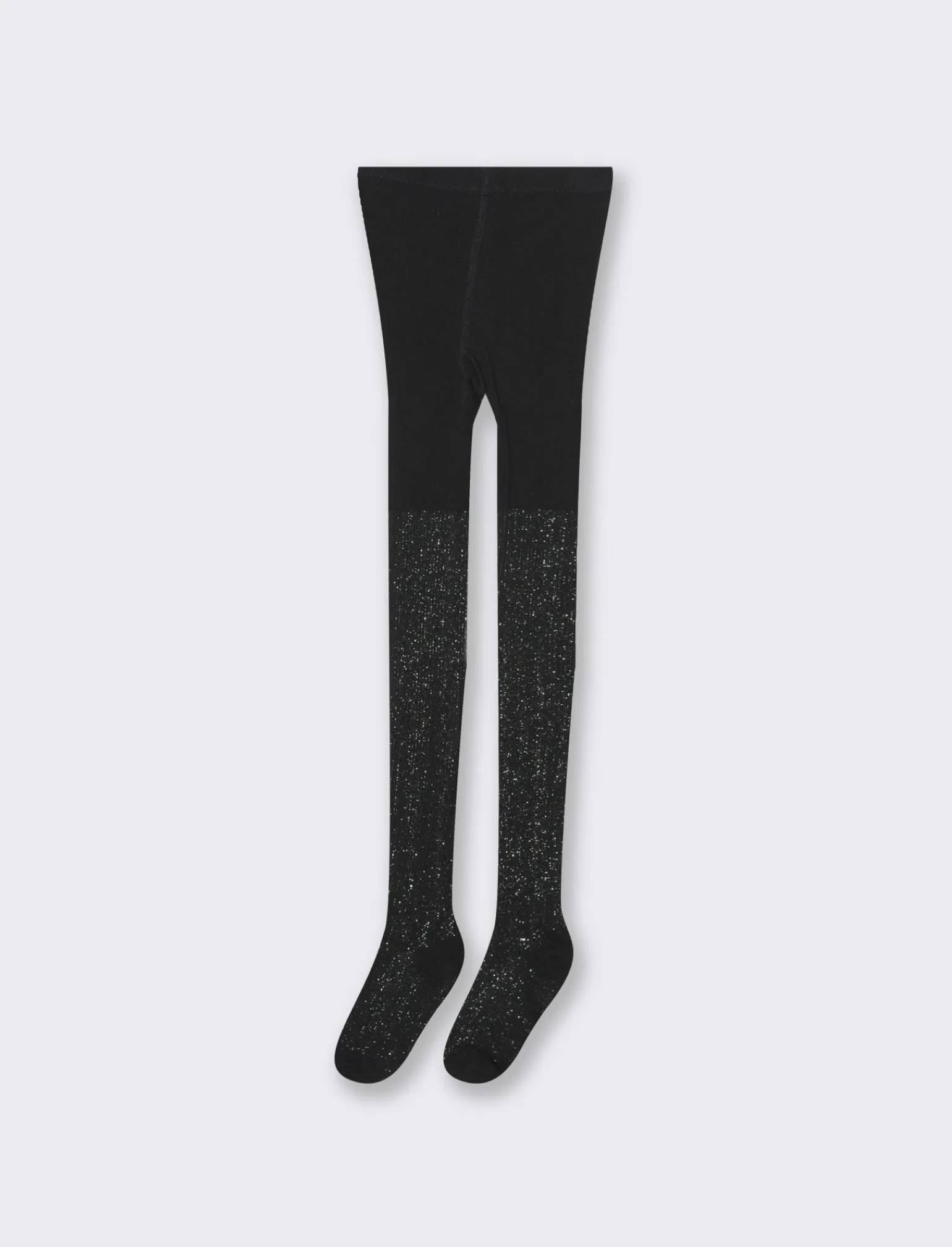 Piazza Italia Leggings E Jogger | Leggings E Jogger<Calza con filo lamè da bambina - Nero