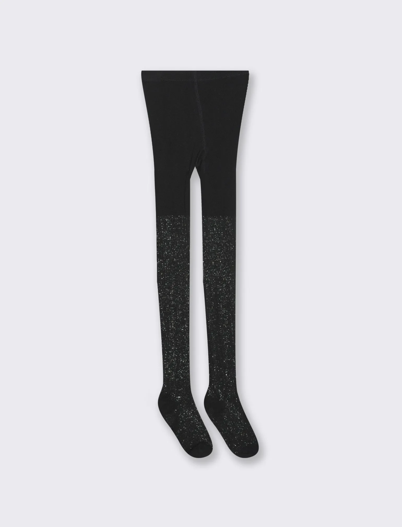 Piazza Italia Leggings E Jogger | Leggings E Jogger<Calza con filo lamè da bambina - Nero