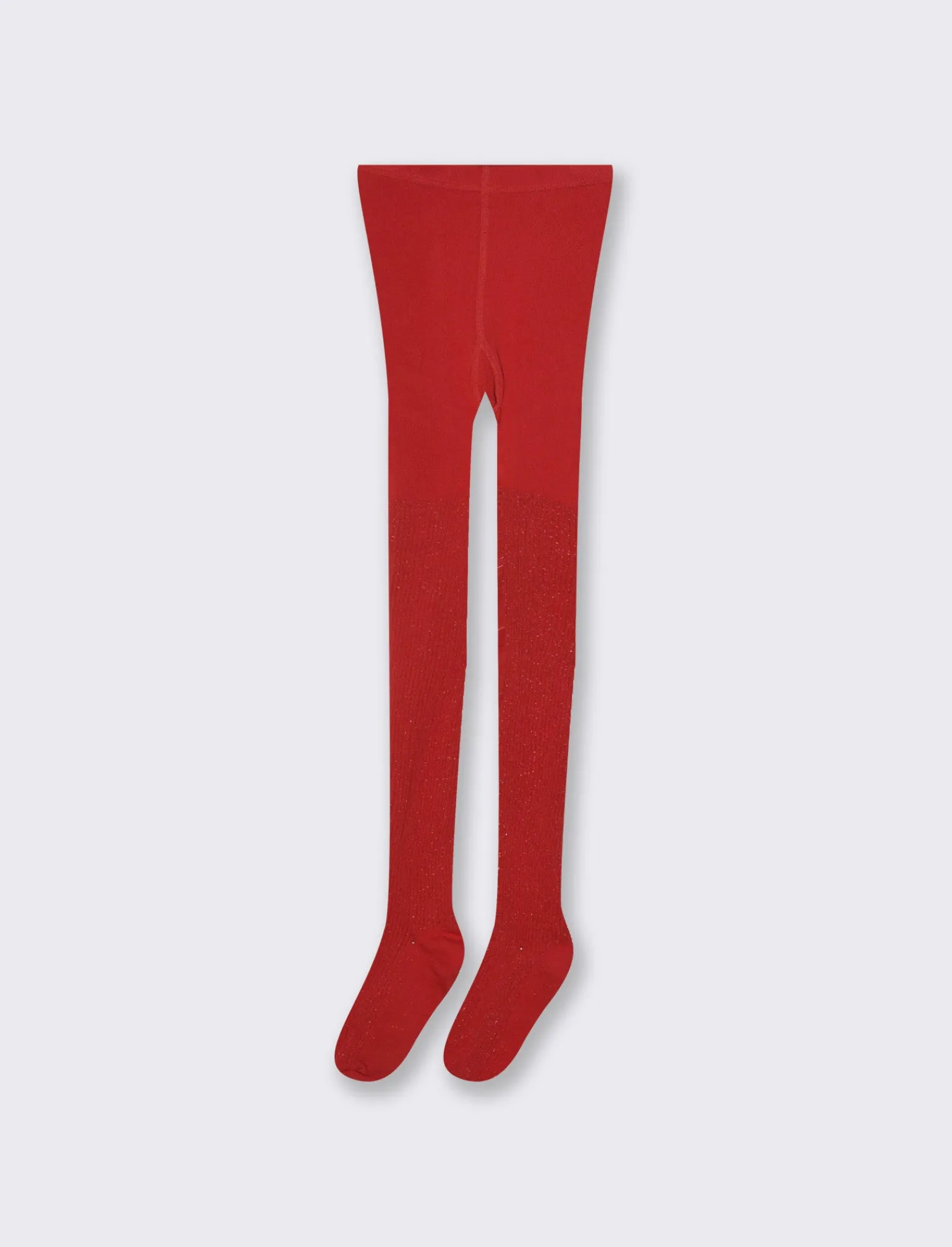 Piazza Italia Leggings E Jogger | Leggings E Jogger<Calza con filo lamè da bambina - Rosso