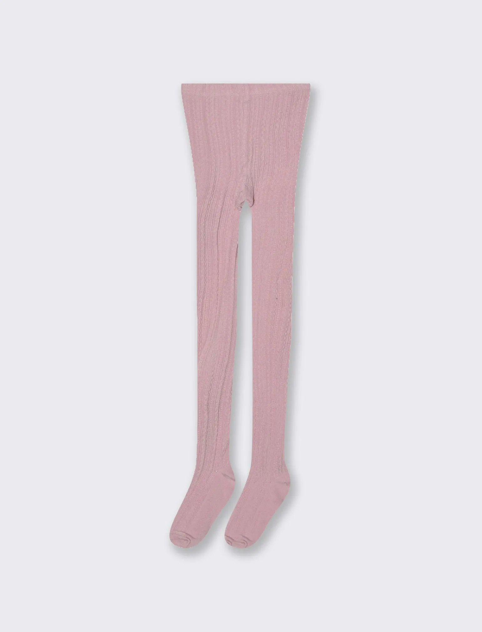 Piazza Italia Leggings E Jogger | Leggings E Jogger<Calza con lavorazione a treccine da bambina - Rosa