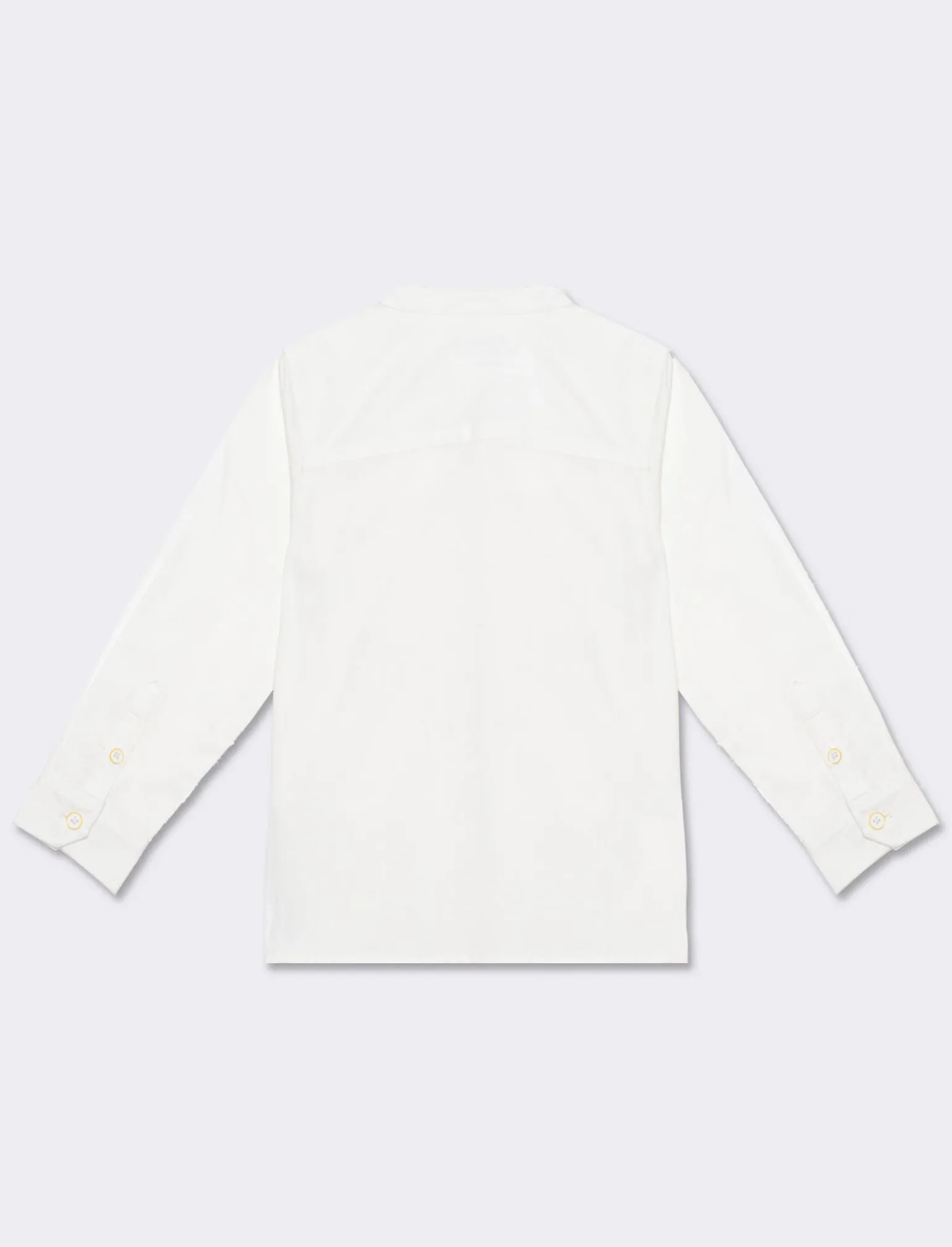 Piazza Italia Camicie<Camicia 100% cotone stile coreano, con tasca e ricamo frontale. vestibilità regular - sporco
