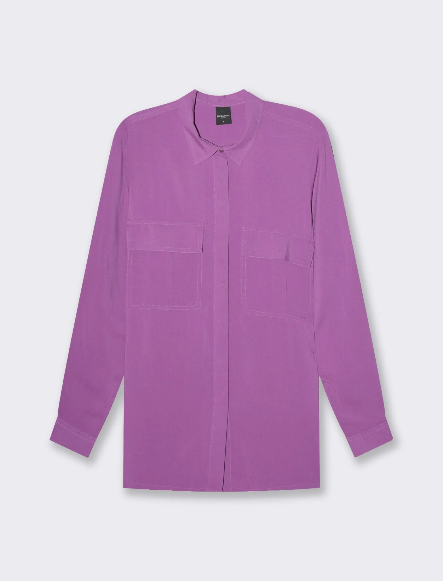 Donna Piazza Italia Donna | Camicie E Casacche<Camicia basica con tasconi applicati e aletta su manica e spalle vestibilità regular -