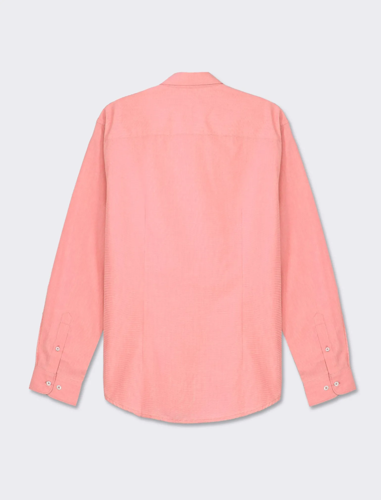 Uomo Piazza Italia Uomo<Camicia fil a fil regular fit easy iron - Corallo