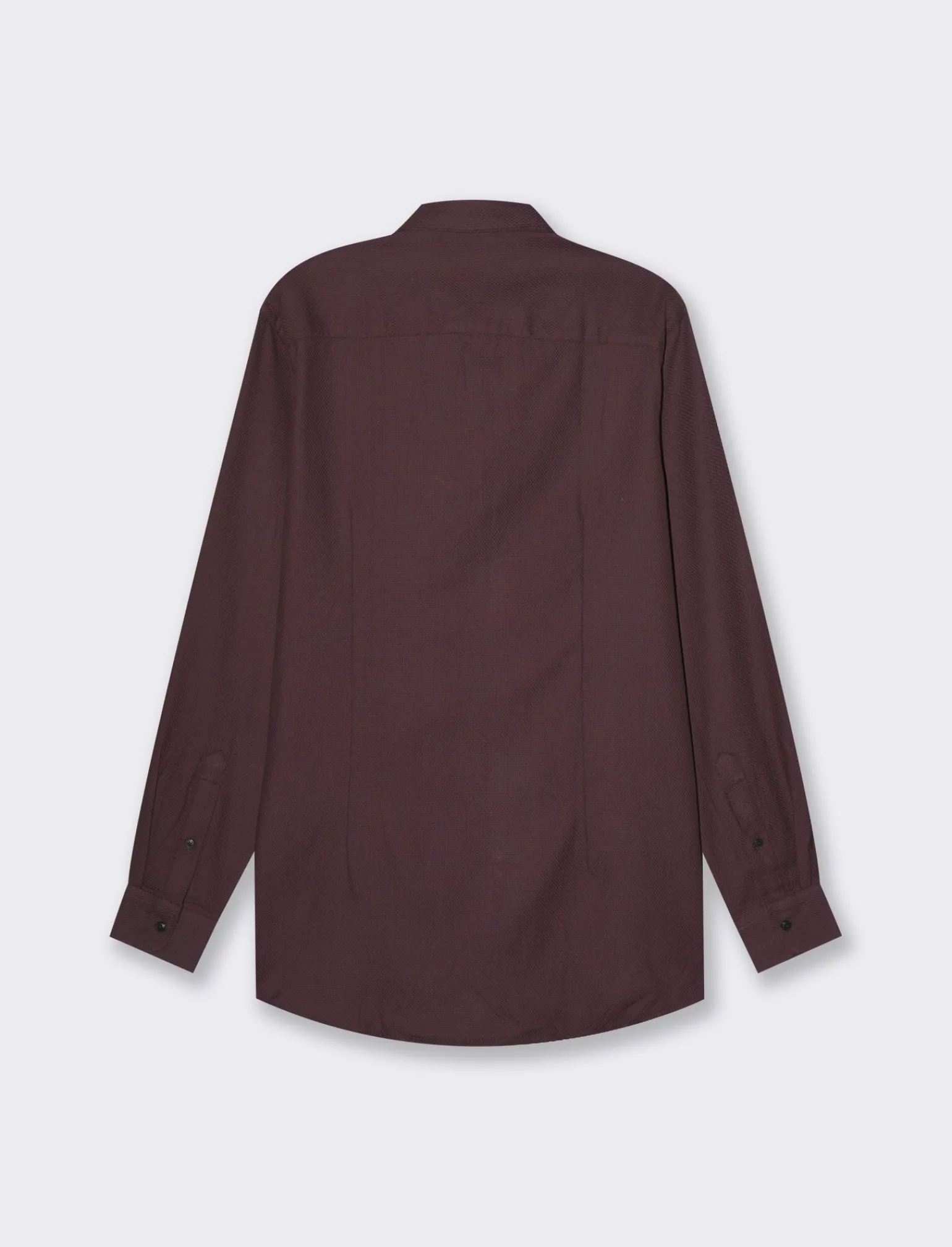 Uomo Piazza Italia Uomo | Camicie<Camicia formal fit regular con collo francese - Bordeaux