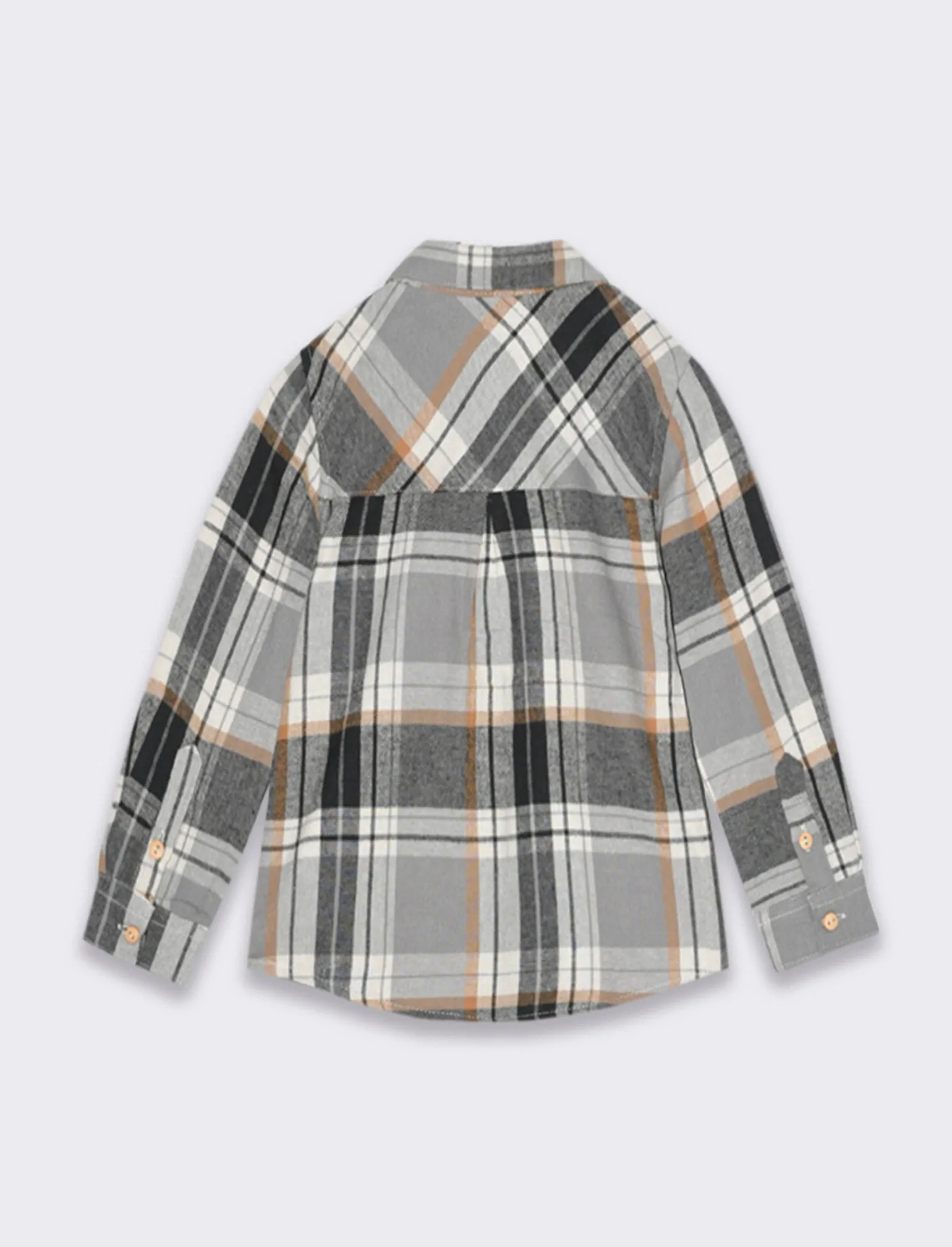 Piazza Italia Neonato | Camicie<Camicia in flanella con nastri stampati nei lati e applicazioni frontali - Fantasia