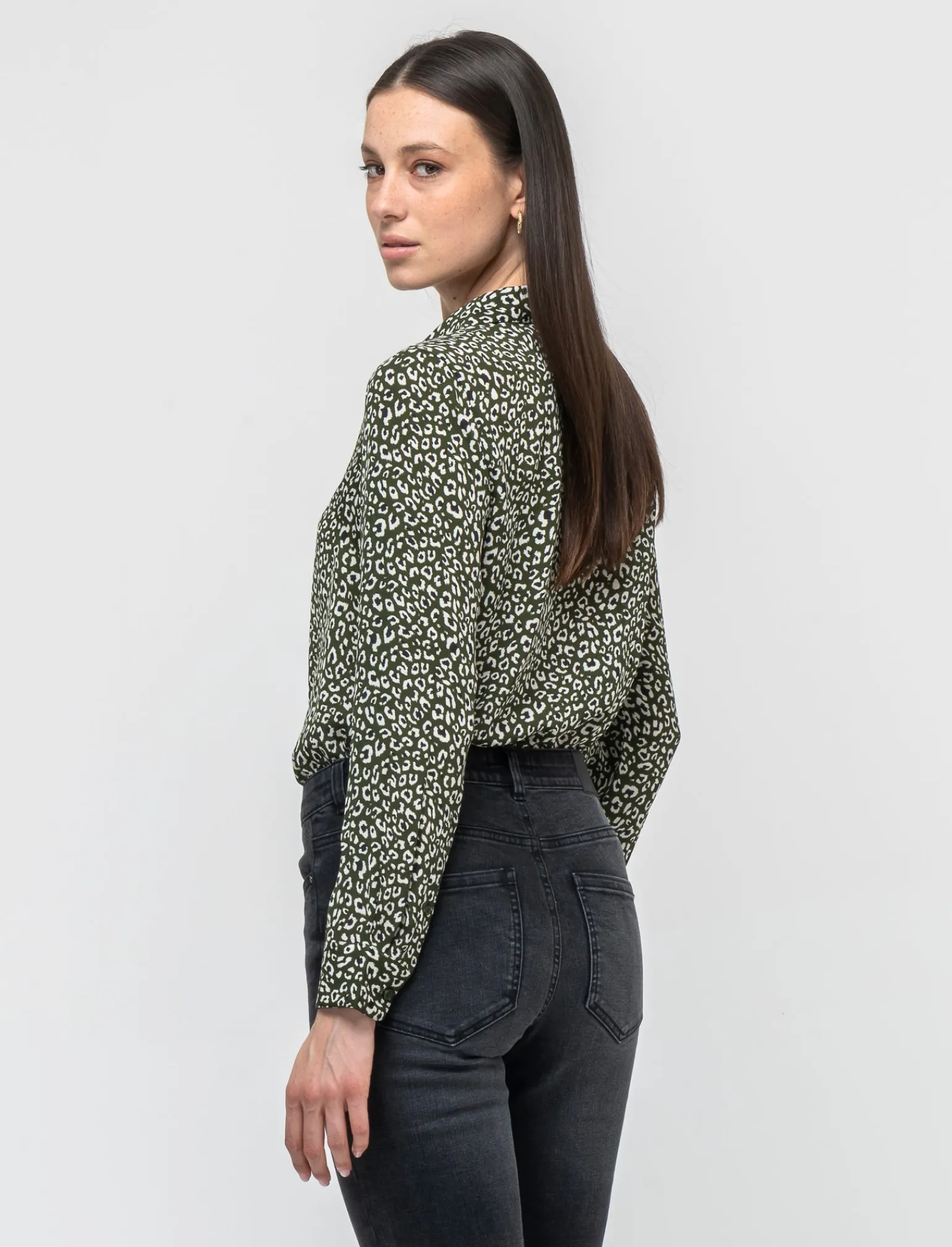 Donna Piazza Italia Donna | Camicie E Casacche<Camicia in georgette stampata in diverse fantasie - var 3