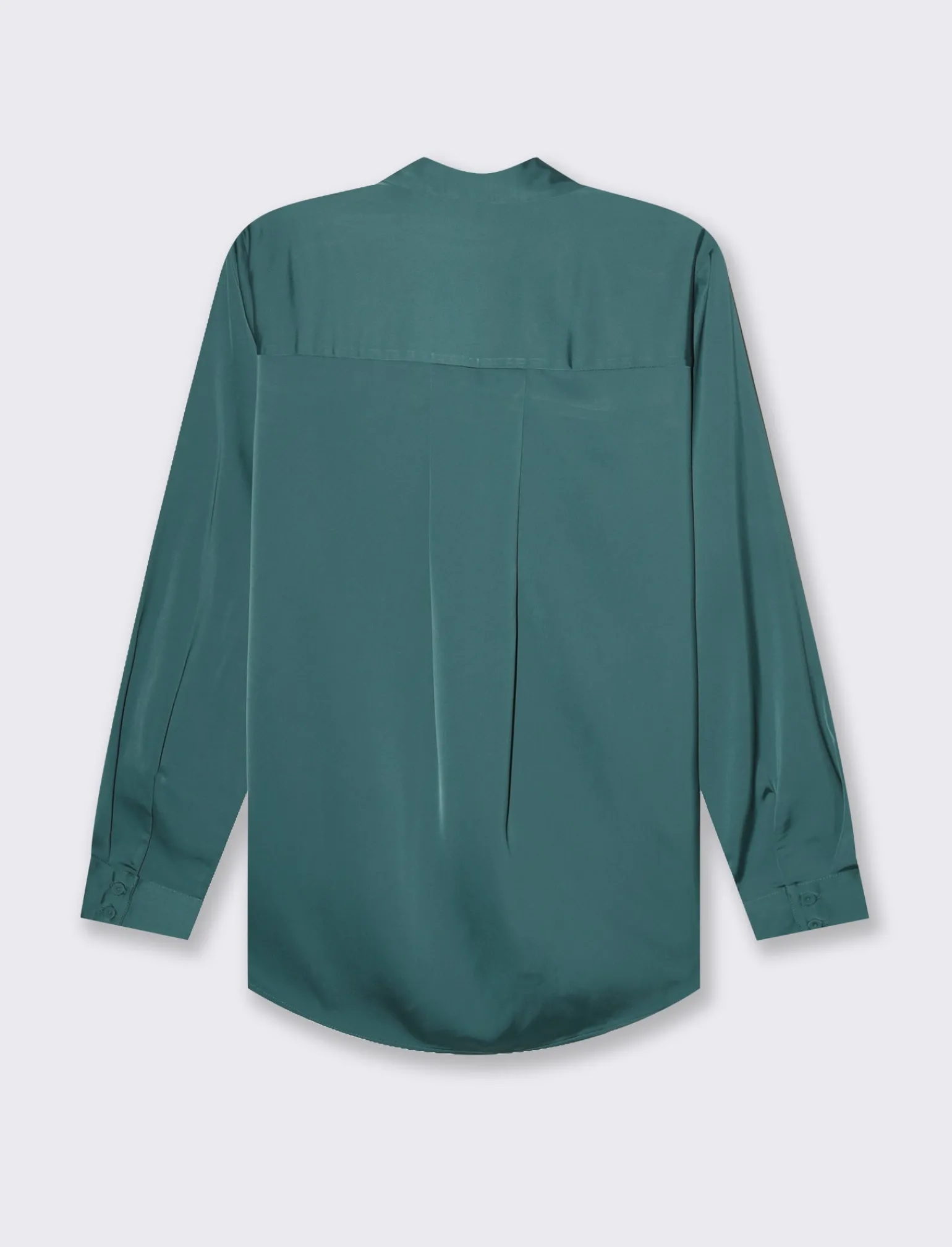 Donna Piazza Italia Donna | Camicie E Casacche<Camicia in satin manica lunga vestibilità comoda -