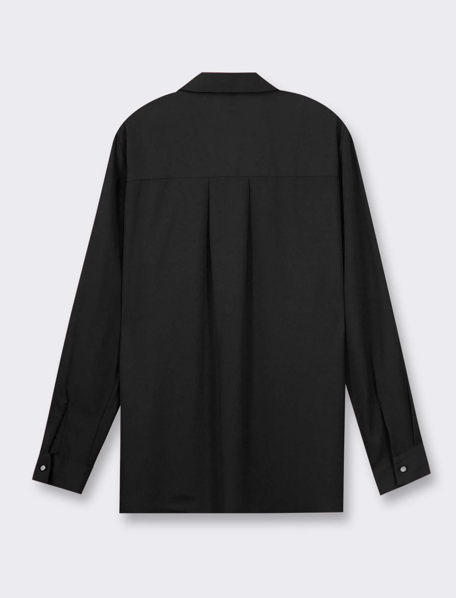 Donna Piazza Italia Donna | Camicie E Casacche<Camicia manica lunga vestibilità morbida e manica con alette risvoltabile -