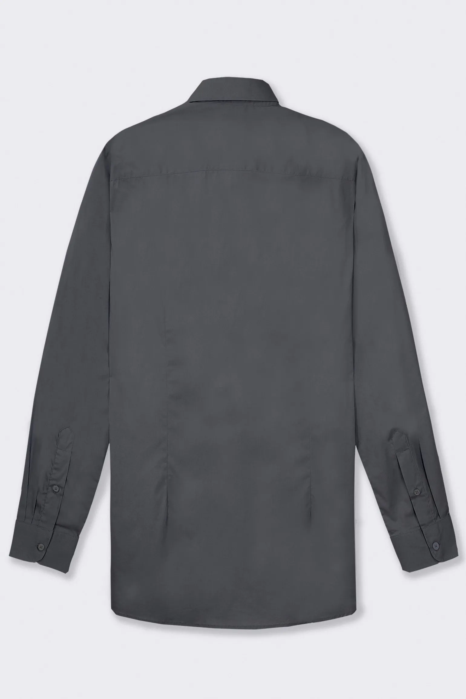 Uomo Piazza Italia Uomo | Camicie<Camicia realizzata in tessuto di cotone elasticizzato con collo francese e maniche lunghe - Avion