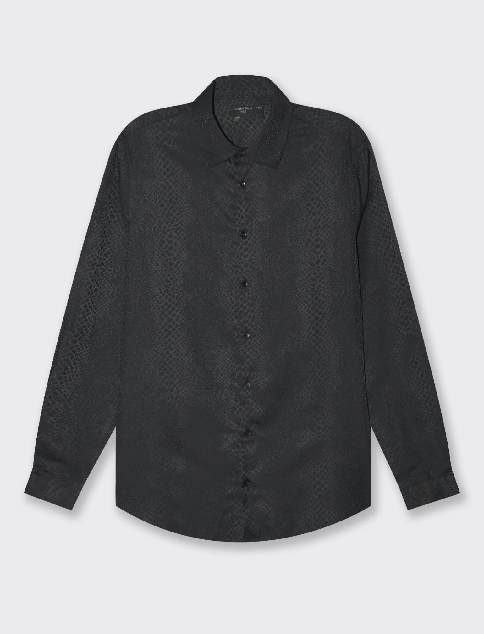 Uomo Piazza Italia Uomo | Camicie<Camicia regular fit con fantasia ad intarsio -
