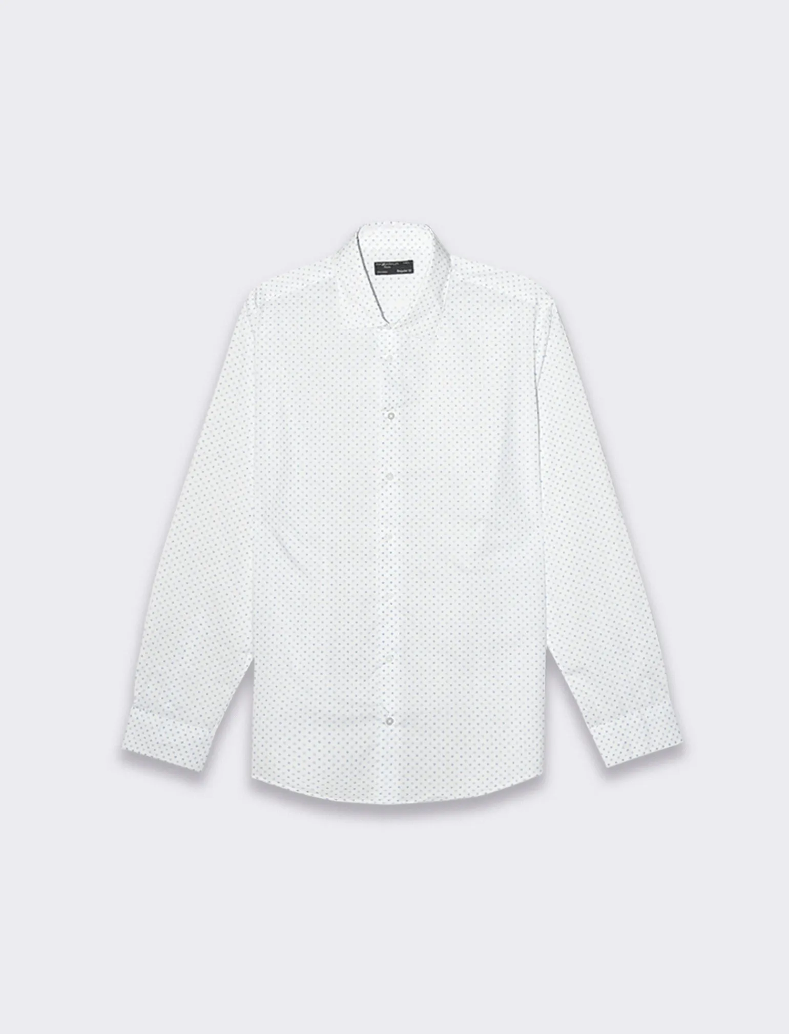 Uomo Piazza Italia Uomo | Camicie<Camicia regular fit in tessuto di misto cotone easy iron -