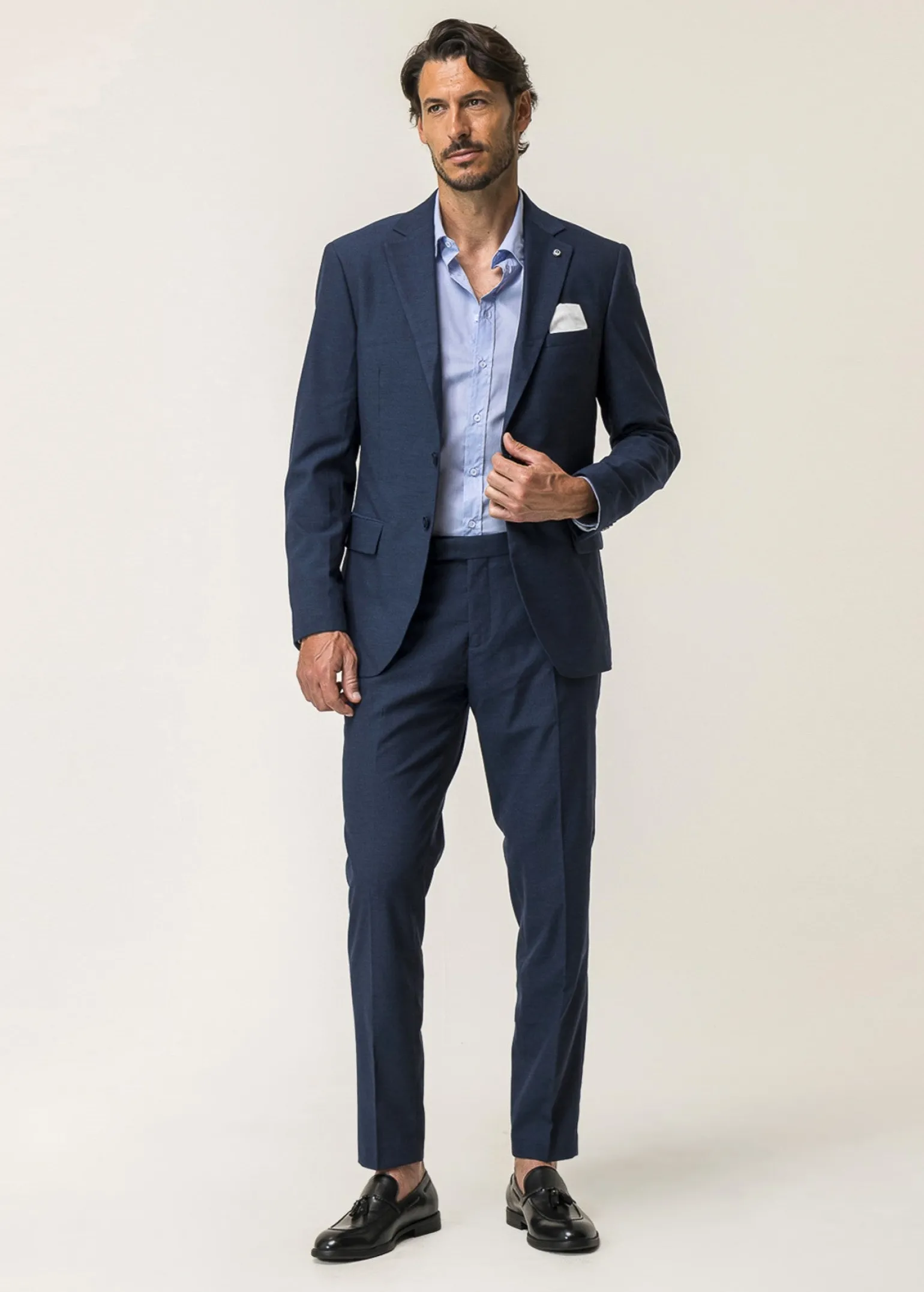 Uomo Piazza Italia Camicie<Camicia regular fit realizzata in tessuto di misto cotone easy iron -