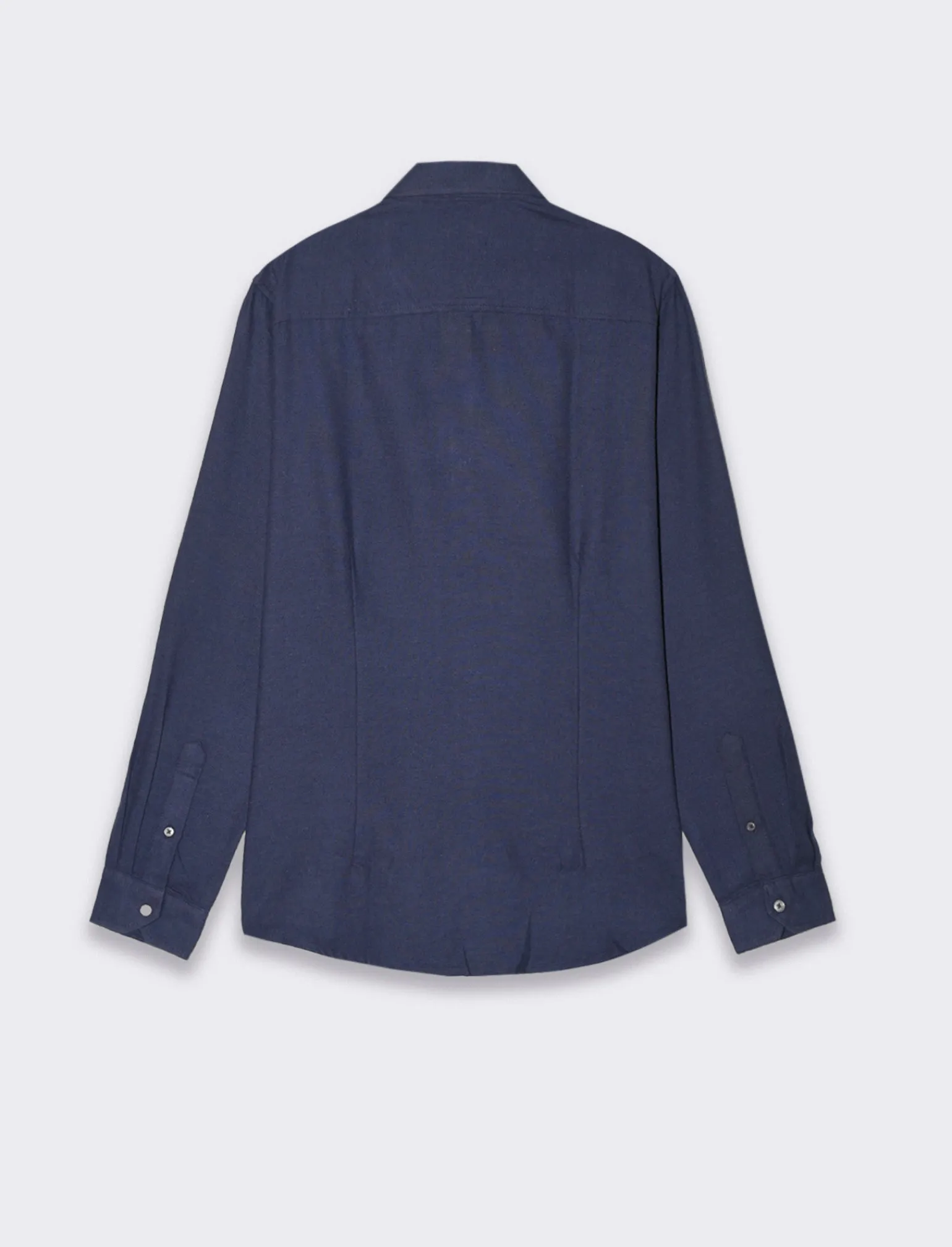 Uomo Piazza Italia Camicie<Camicia regular fit realizzata in tessuto flanella di misto cotone -