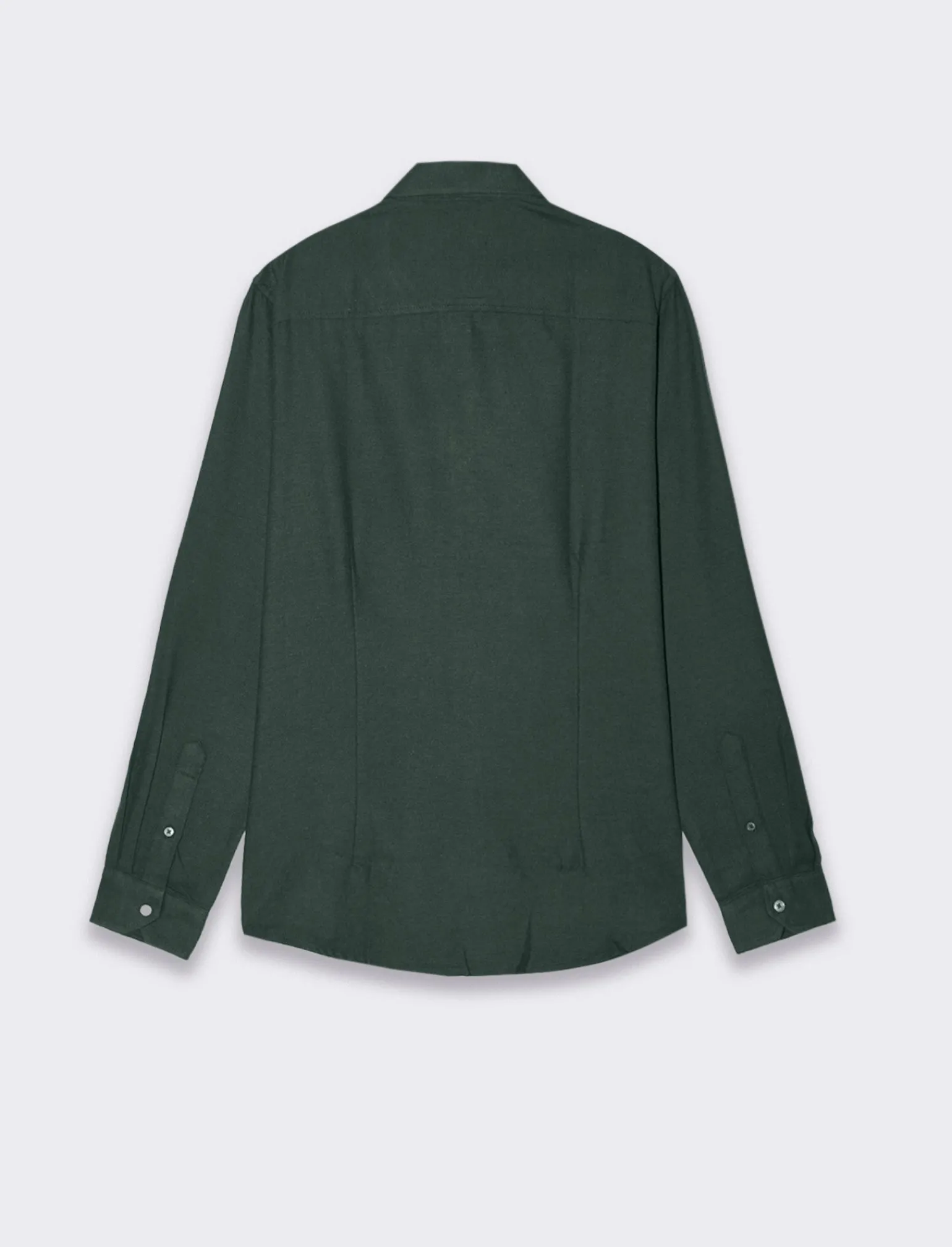 Uomo Piazza Italia Camicie<Camicia regular fit realizzata in tessuto flanella di misto cotone -