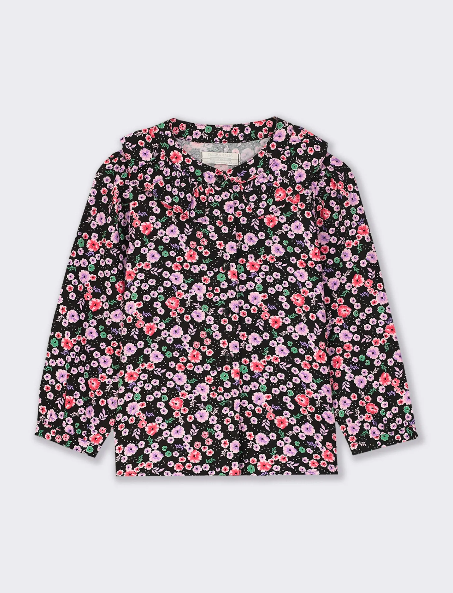 Piazza Italia Neonata<Camicia stampata con bottoncini e maniche a sbuffo, disponibile in 2 varianti colore - Fantasia
