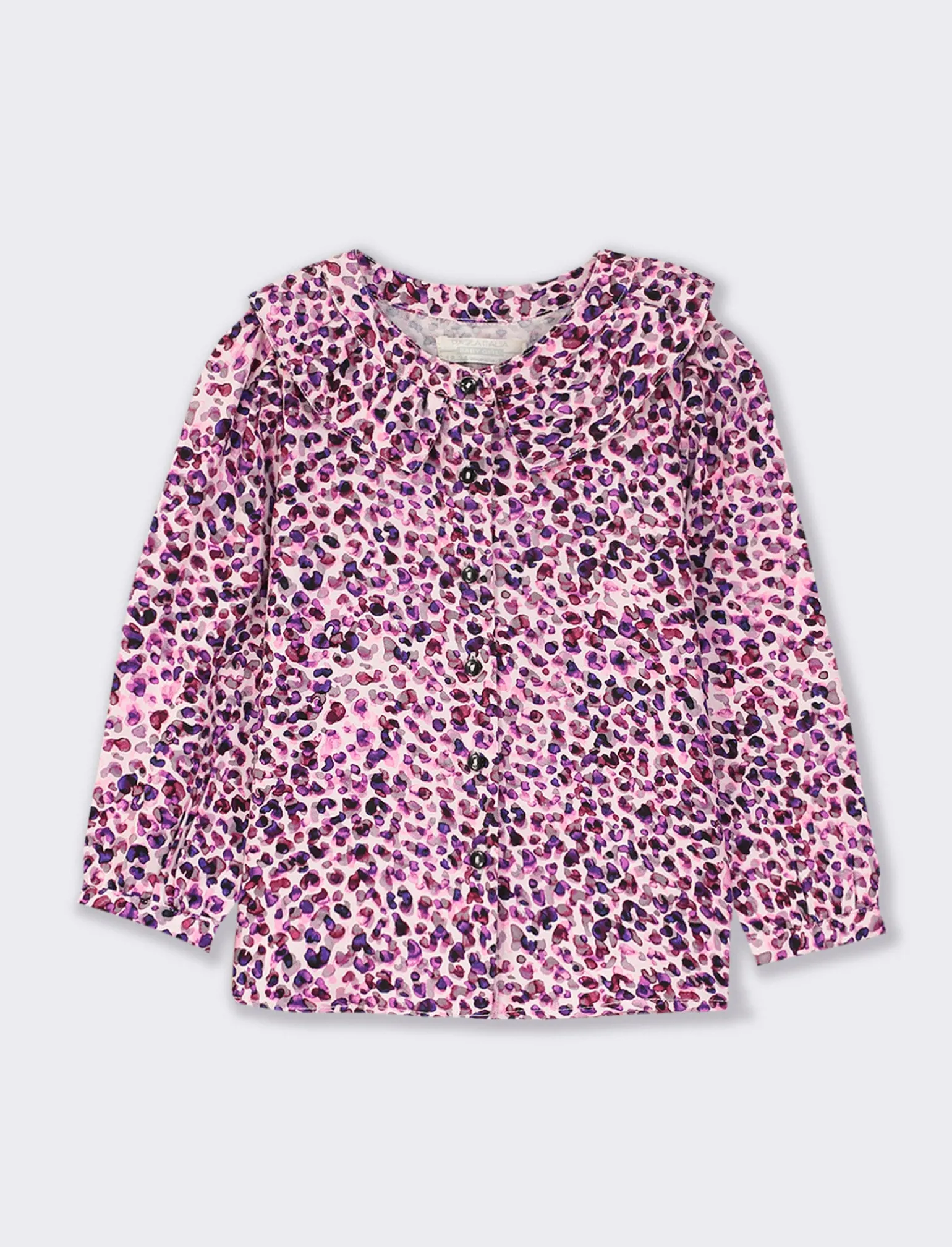 Piazza Italia Neonata<Camicia stampata con bottoncini e maniche a sbuffo, disponibile in 2 varianti colore -