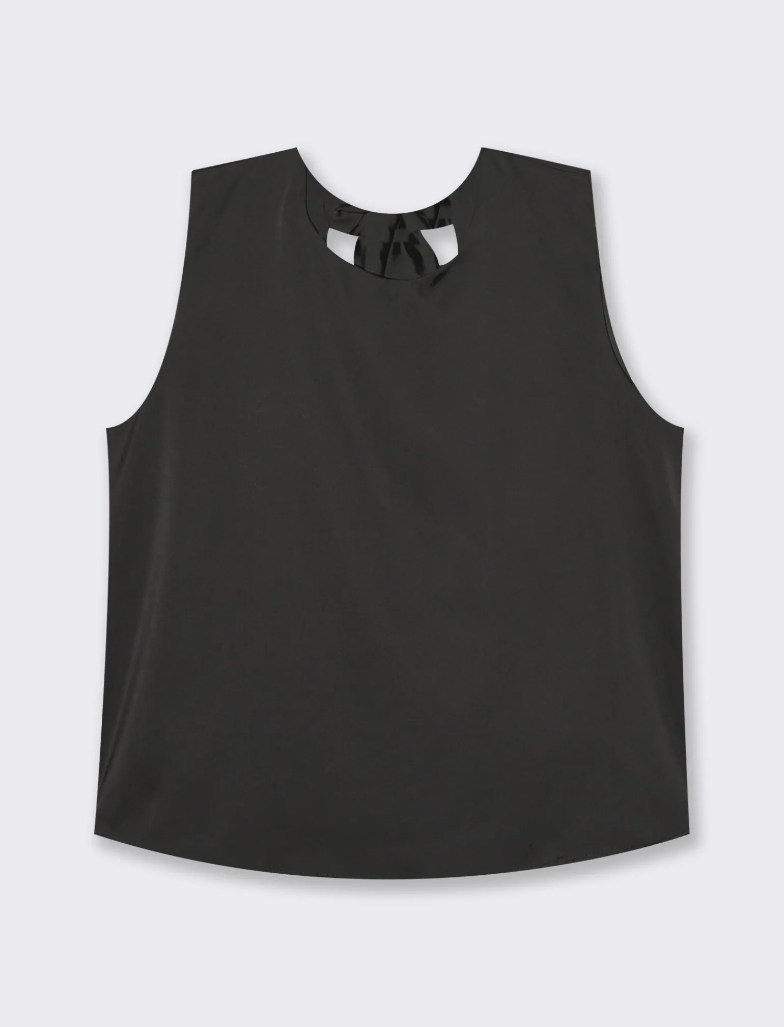Donna Piazza Italia Donna | T-Shirt E Top<Canotta con chiusura a fiocco sul retro del collo  -