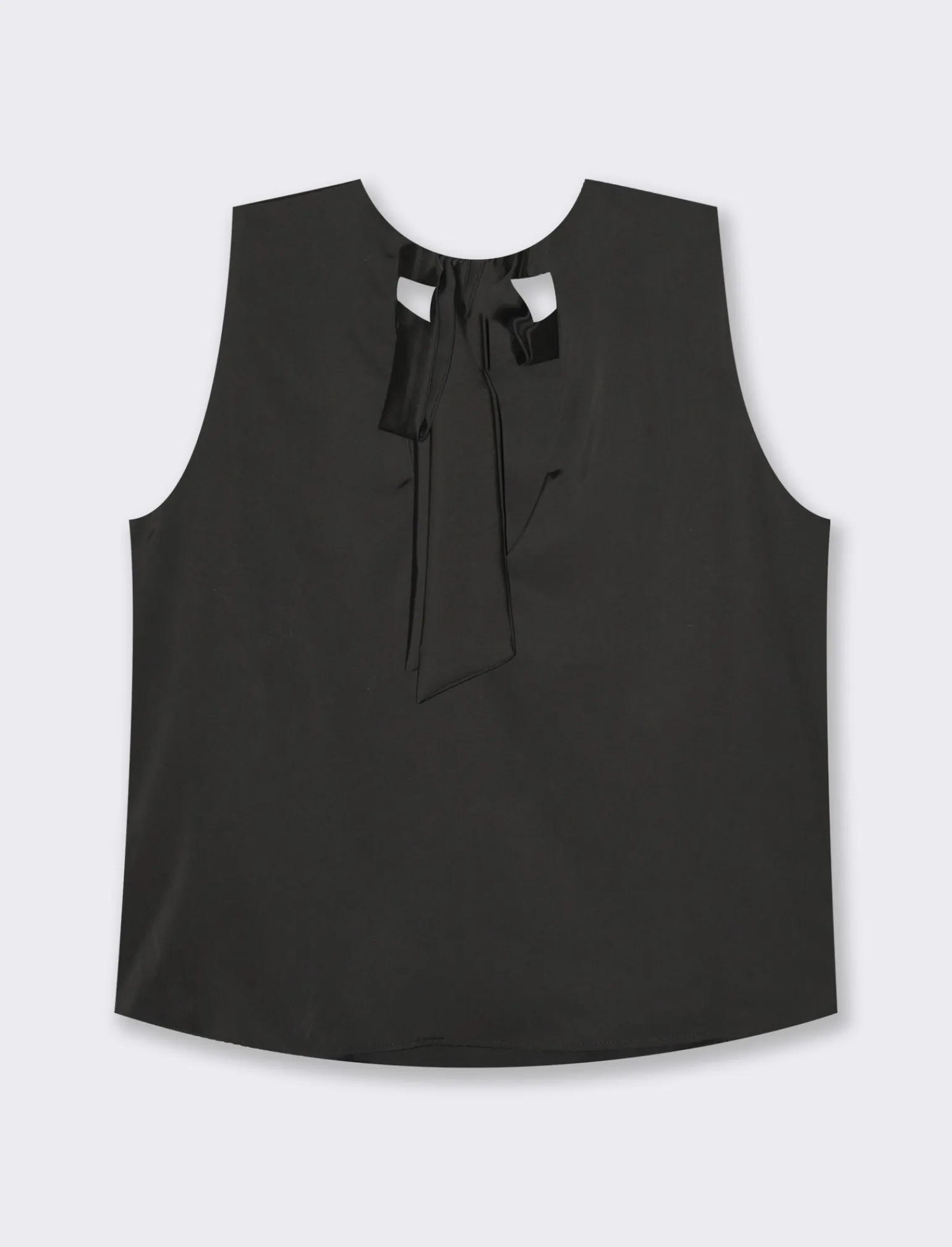 Donna Piazza Italia Donna | T-Shirt E Top<Canotta con chiusura a fiocco sul retro del collo  -