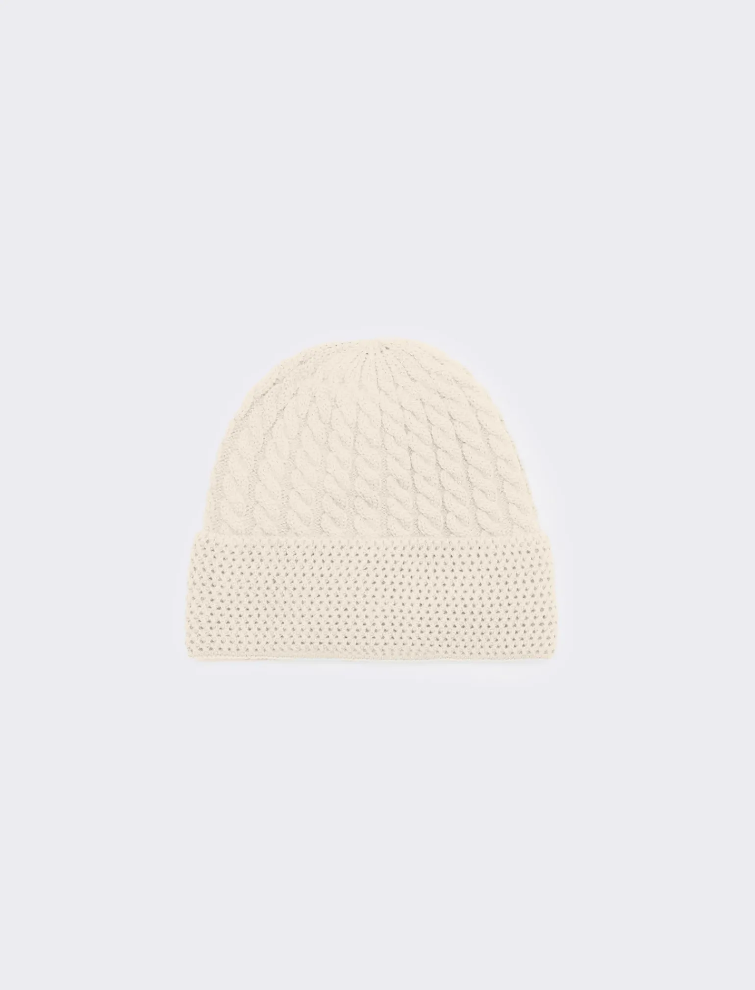 Donna Piazza Italia Cappelli E Berretti<Cappello da donna cuffia modello con trecce - Bianco sporco