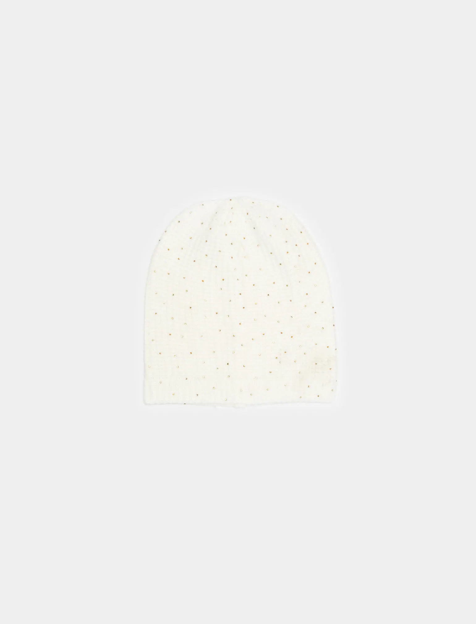 Donna Piazza Italia Cappelli E Berretti<Cappello da donna modella cuffia con borchiette - panna