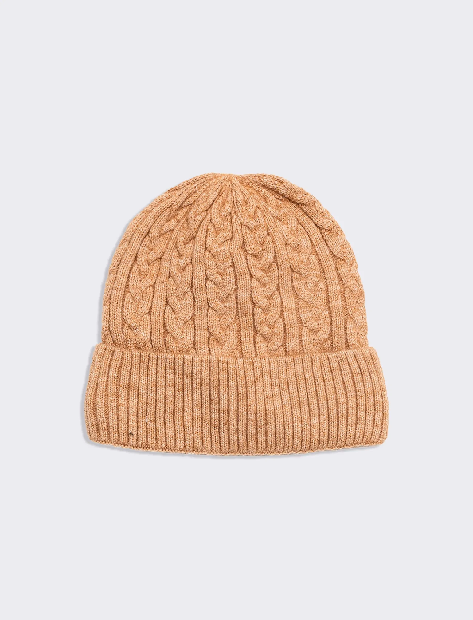 Uomo Piazza Italia Cappelli E Berretti<Cappello modello cuffia da uomo in treccia con risvolto -