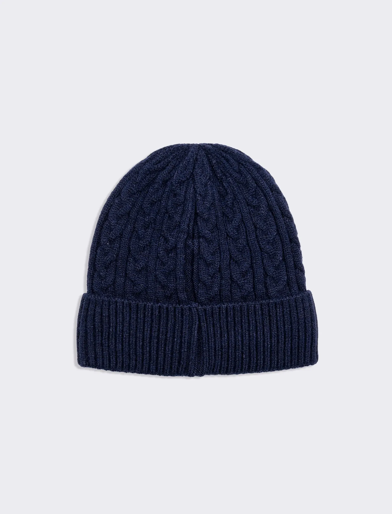 Uomo Piazza Italia Cappelli E Berretti<Cappello modello cuffia da uomo in treccia con risvolto -