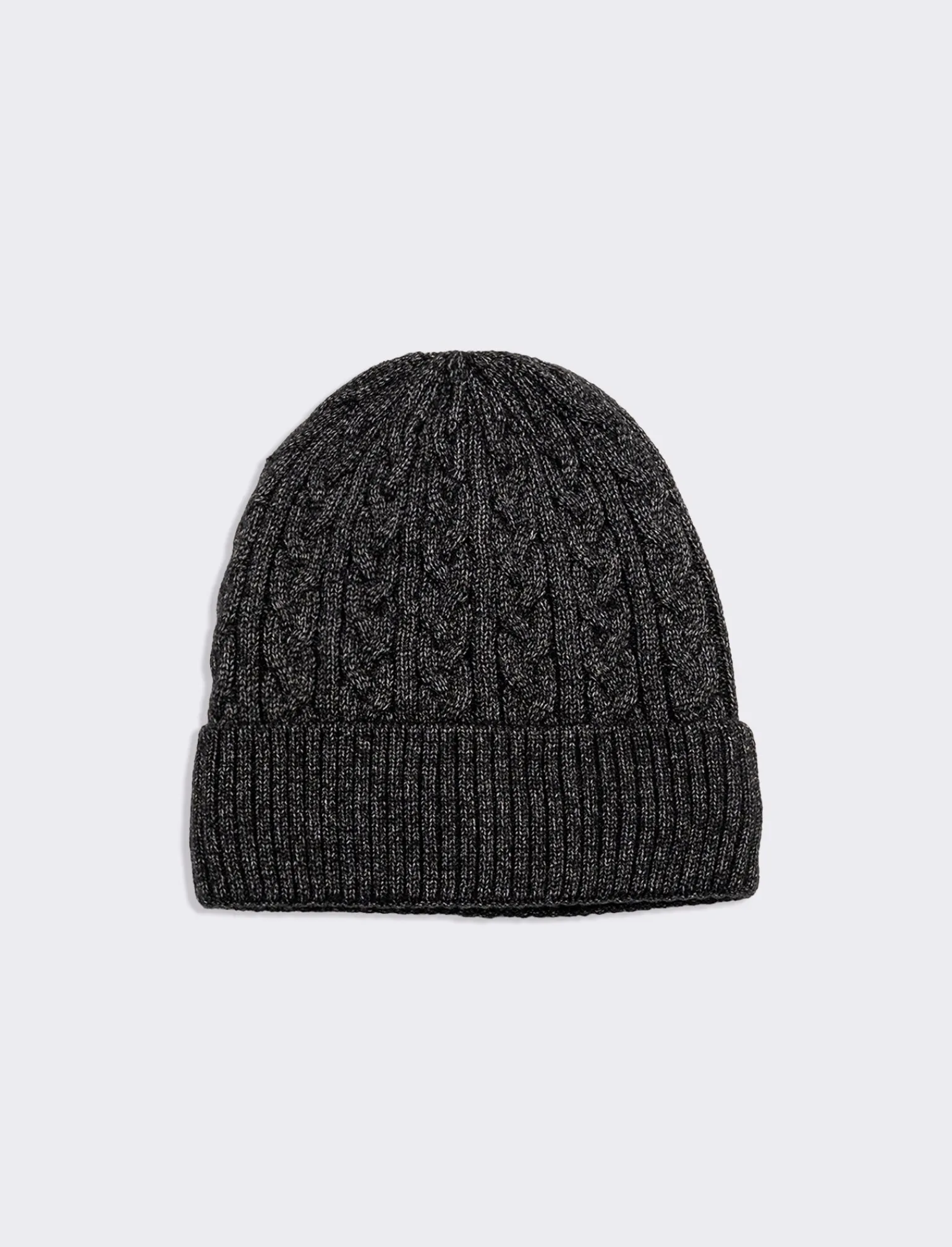 Uomo Piazza Italia Cappelli E Berretti<Cappello modello cuffia da uomo in treccia con risvolto -