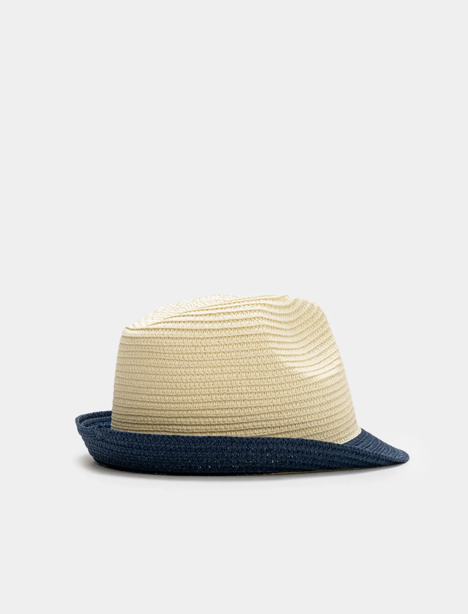 Uomo Piazza Italia Uomo<Cappello uomo falda rigida bicolor - -blu