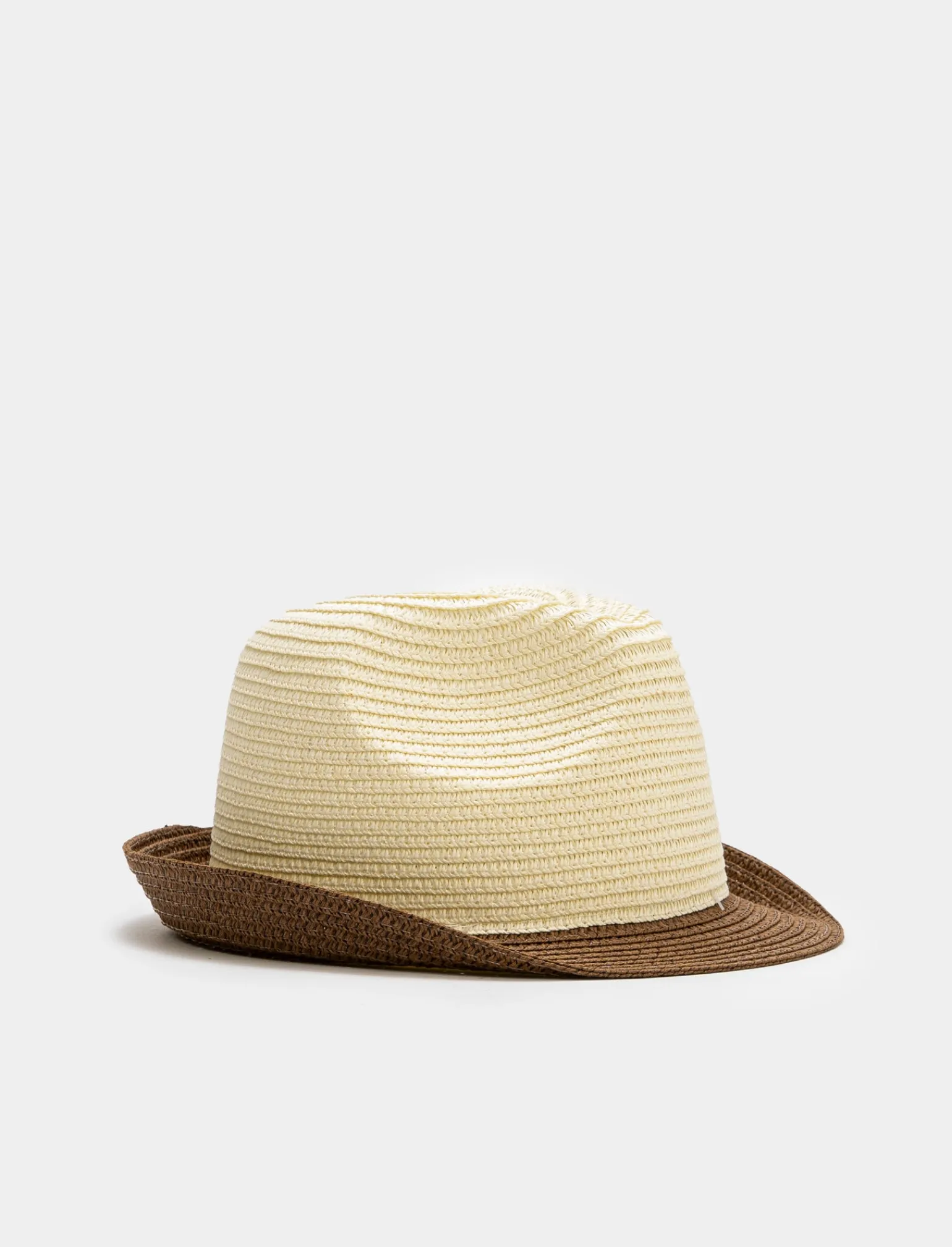 Uomo Piazza Italia Uomo<Cappello uomo falda rigida bicolor -