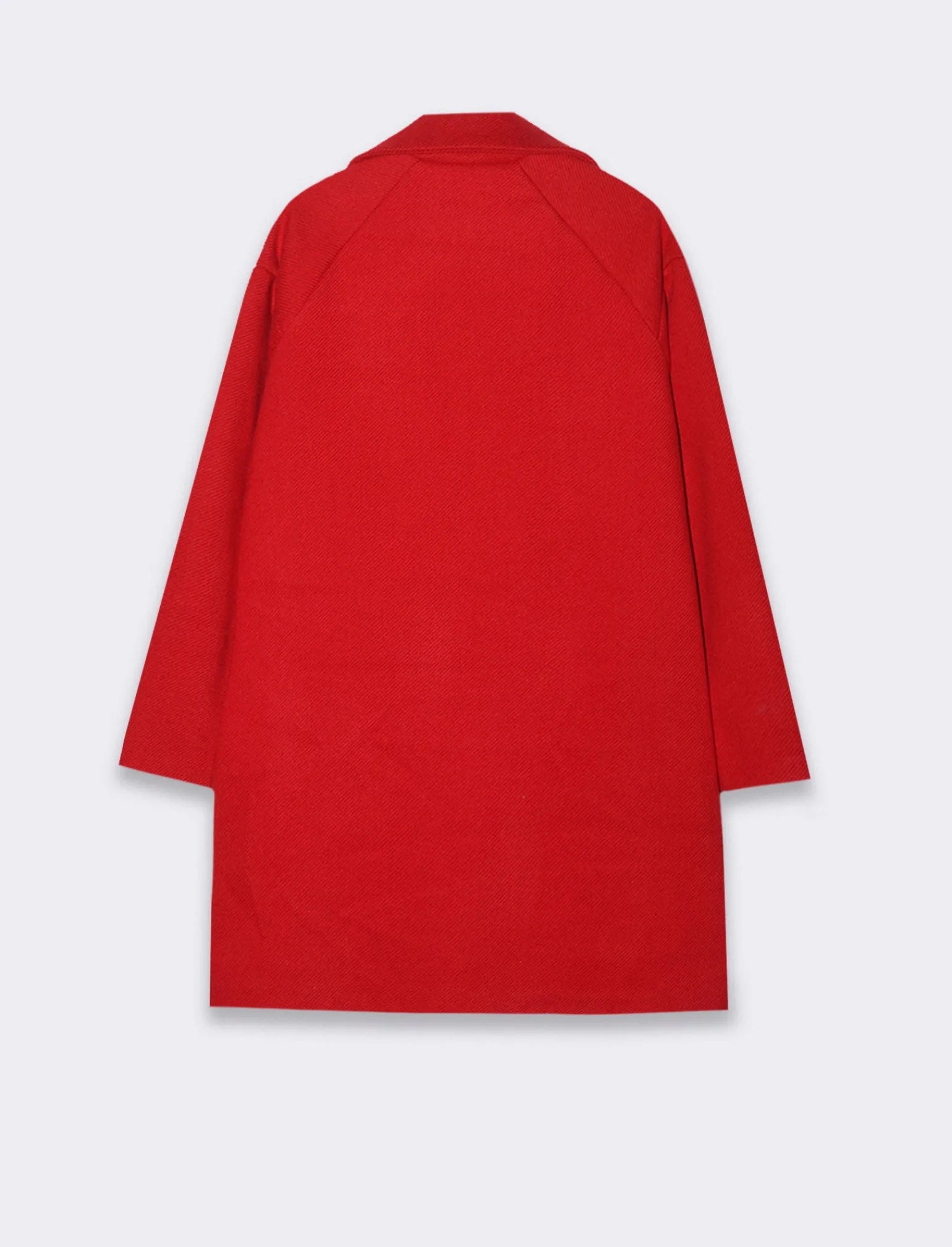 Donna Piazza Italia Giubbini E Cappotti<CAPPOTTO CON SPILLA - Rosso