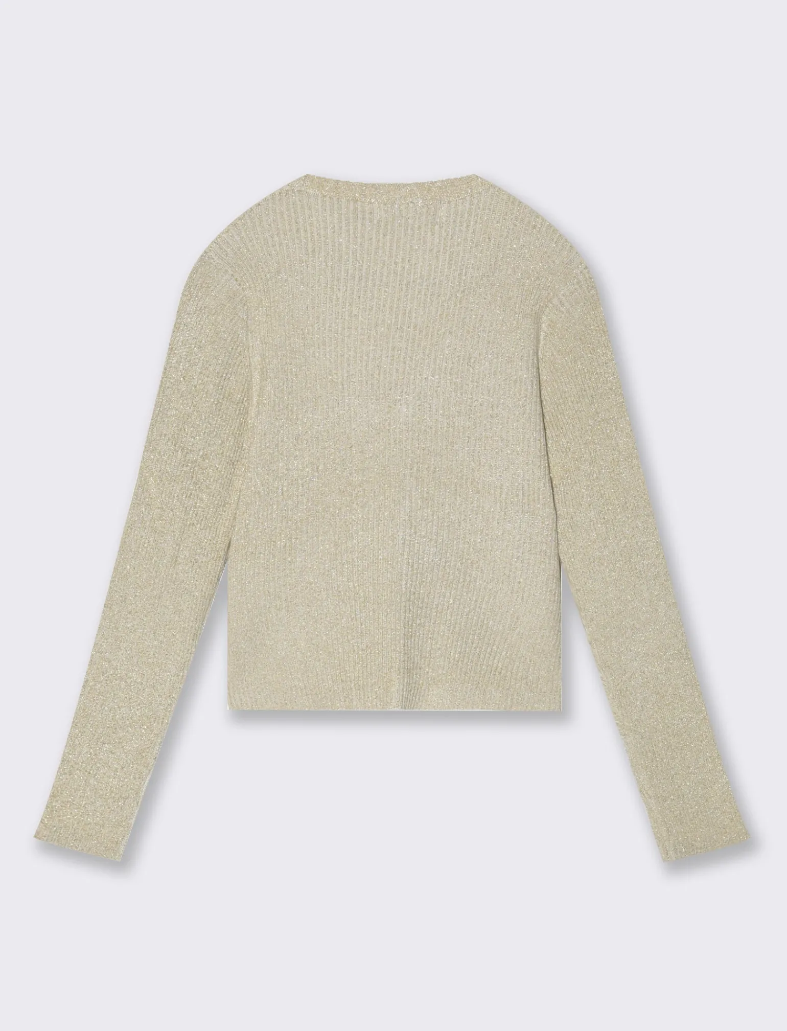 Piazza Italia Bambina | Maglieria<Cardigan bottoncini e scollo a V regular fit - sporco