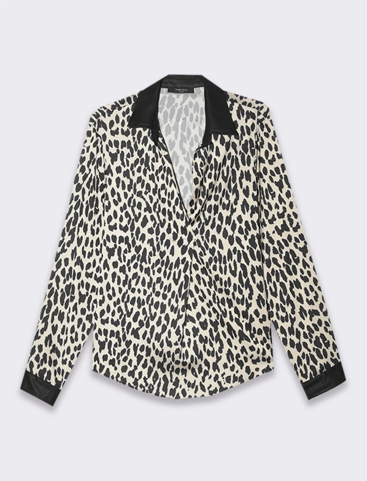 Donna Piazza Italia Camicie E Casacche<Casacca collo camicia stampata - Maculato
