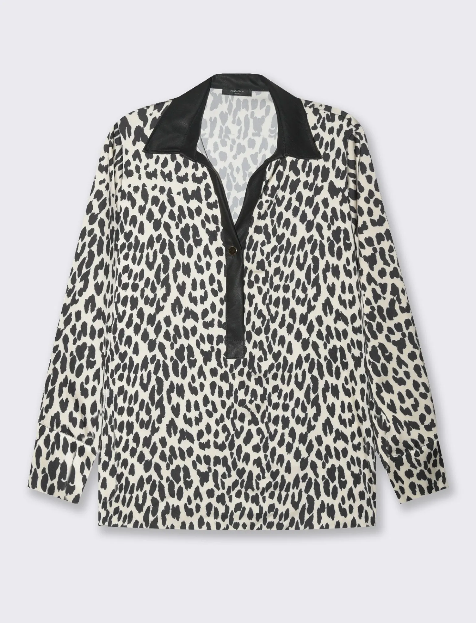 Donna Piazza Italia Camicie E Casacche<Casacca collo camicia stampata - Maculato