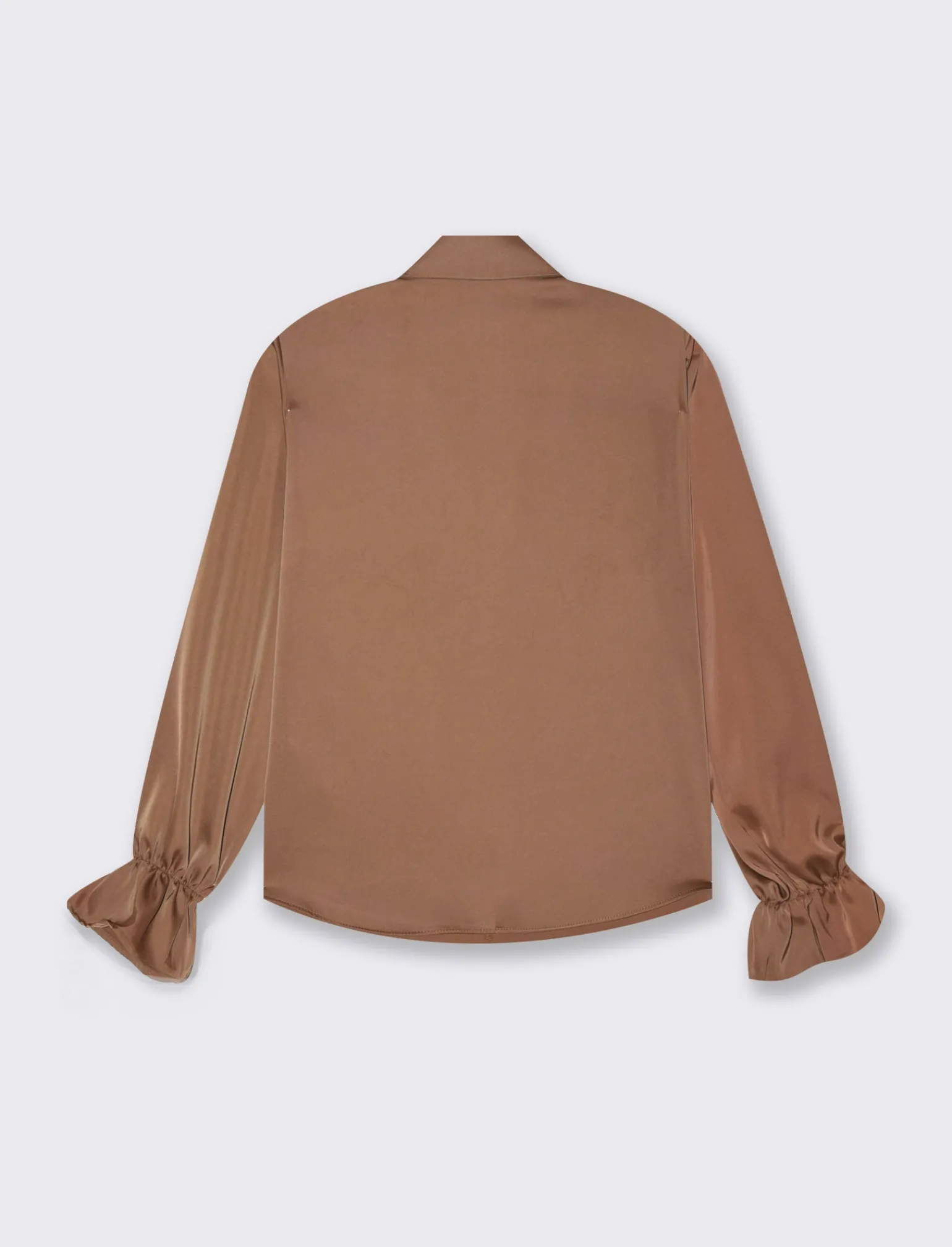Donna Piazza Italia Camicie E Casacche<Casacca con arriccio e maniche con elastico - Cammello