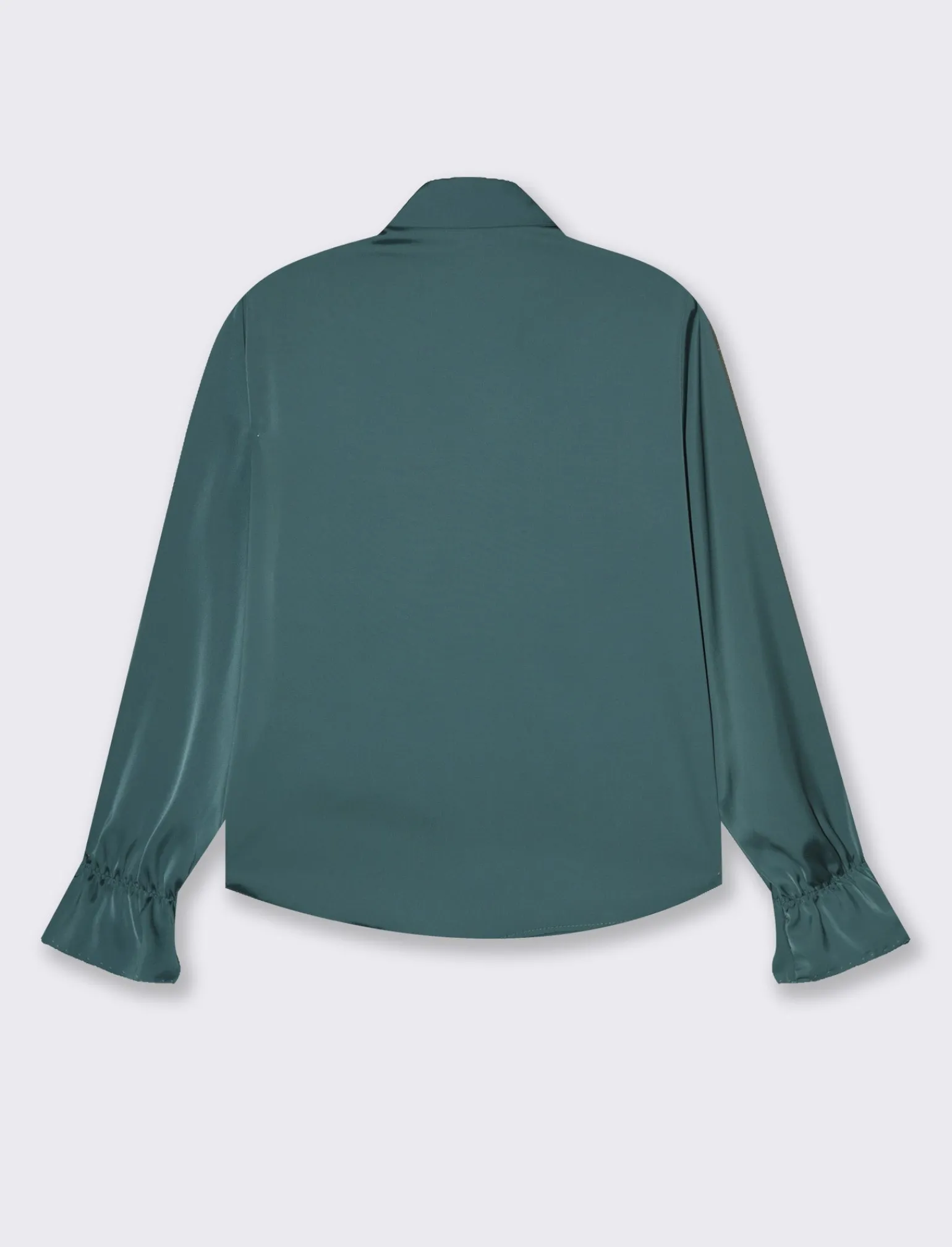 Donna Piazza Italia Camicie E Casacche<Casacca con arriccio e maniche con elastico - Verde