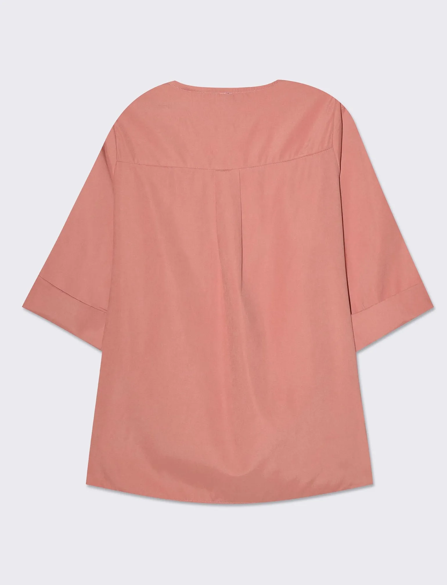 Donna Piazza Italia Camicie E Casacche<Casacca con scollo a V e manica a 3/4 con risvolto. -