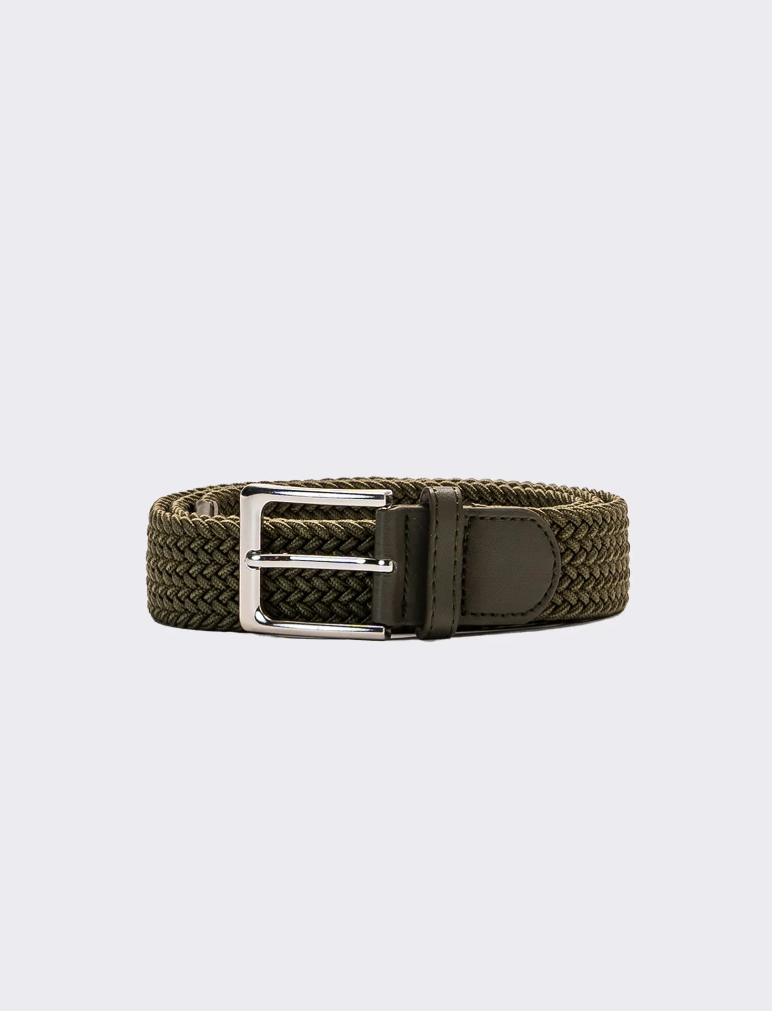 Uomo Piazza Italia Cinture E Bretelle<Cintura da uomo elastica intreccio fibbia 3,5cm - Ve.milit.