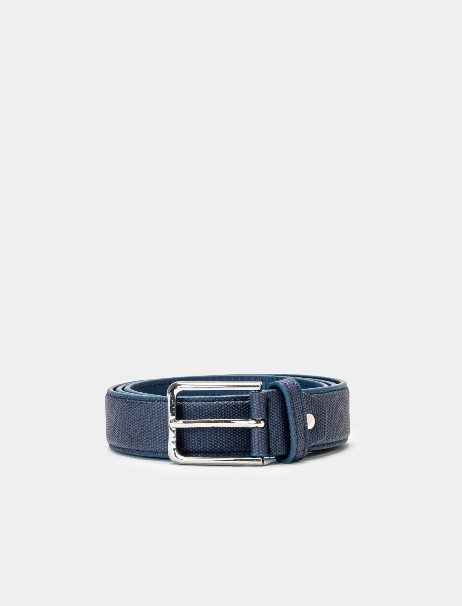 Uomo Piazza Italia Cinture E Bretelle<Cintura da uomo in tessuto fibbia 110 cm e 115 cm -